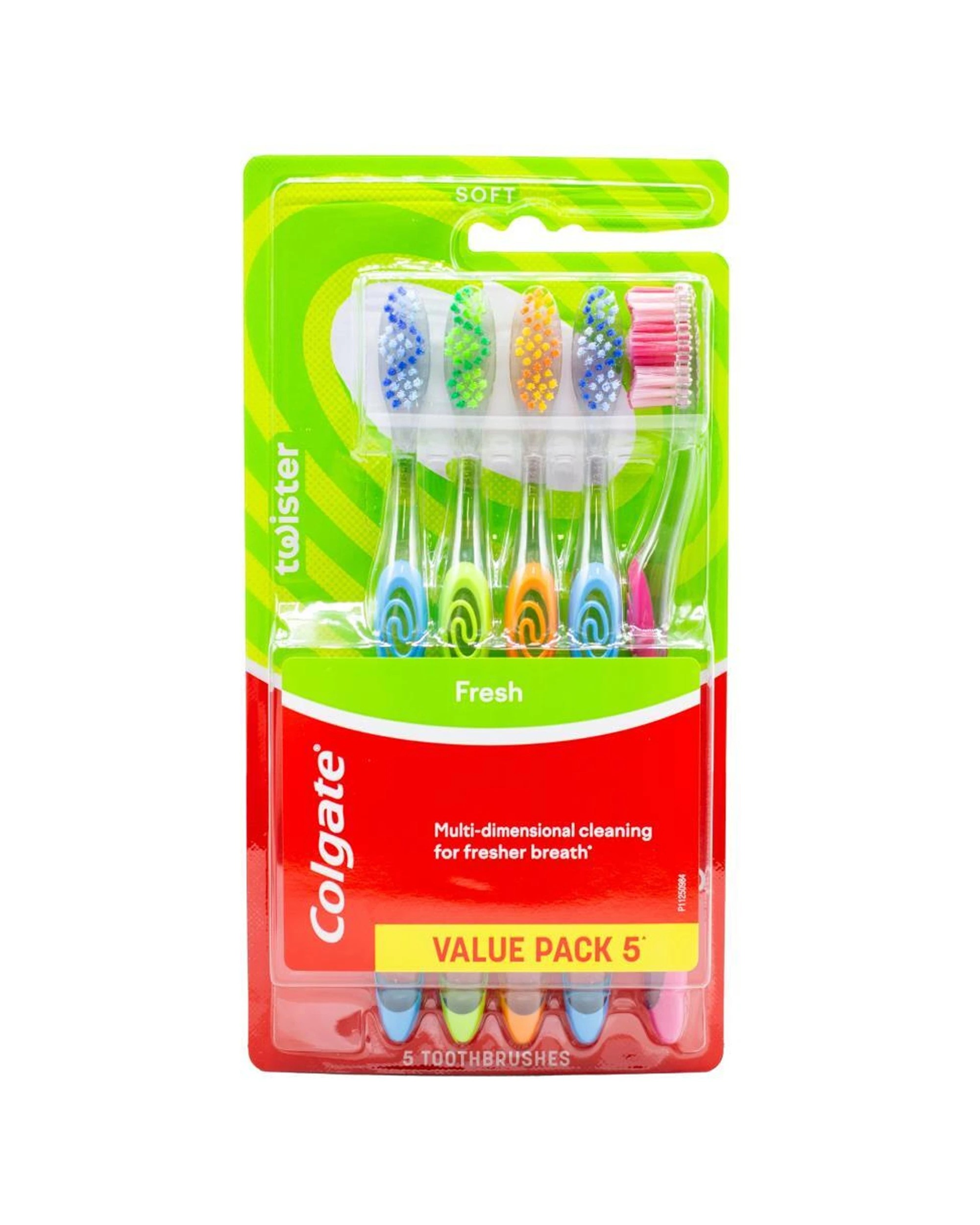 2 Colgate Toothbrush Twister Fresh Soft Bristles 6PK Enhanced Cleaning Dental Care - Multi, 2 of 3