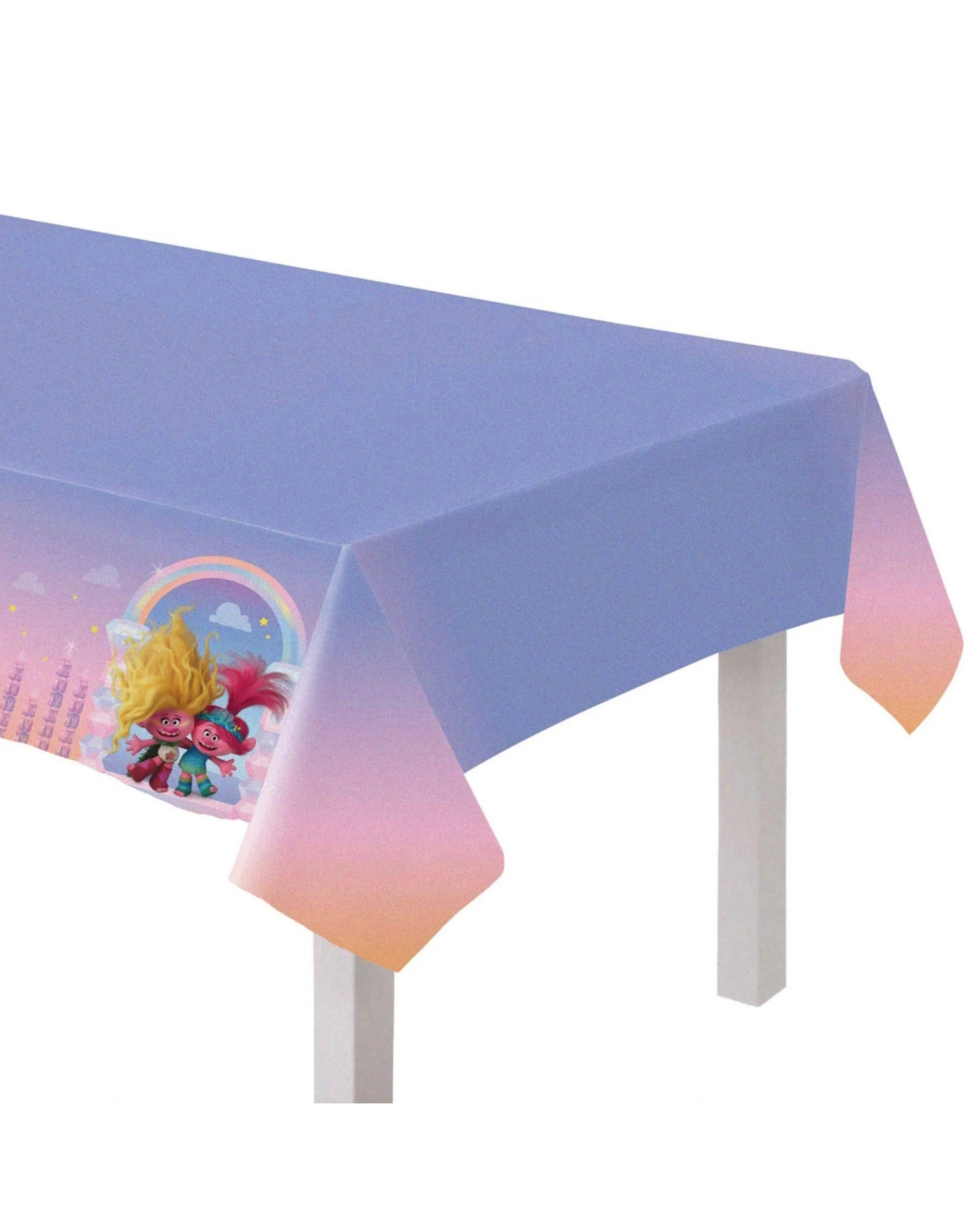 1 Amscan Inc. Trolls Band Together Paper Tablecloth, 1 of 1