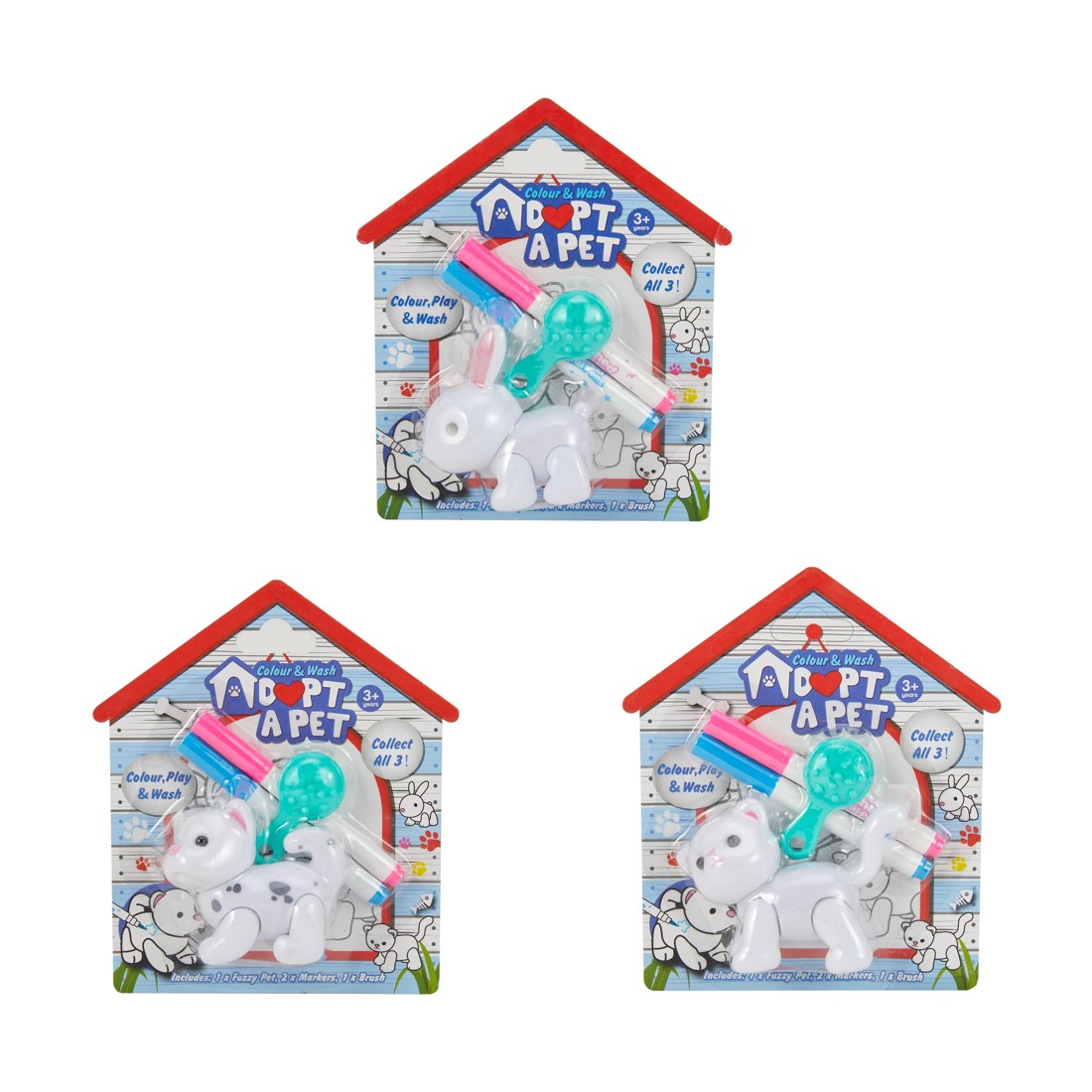 1 Colour and Wash Adopt a Pet - Assorted, 1 of 8