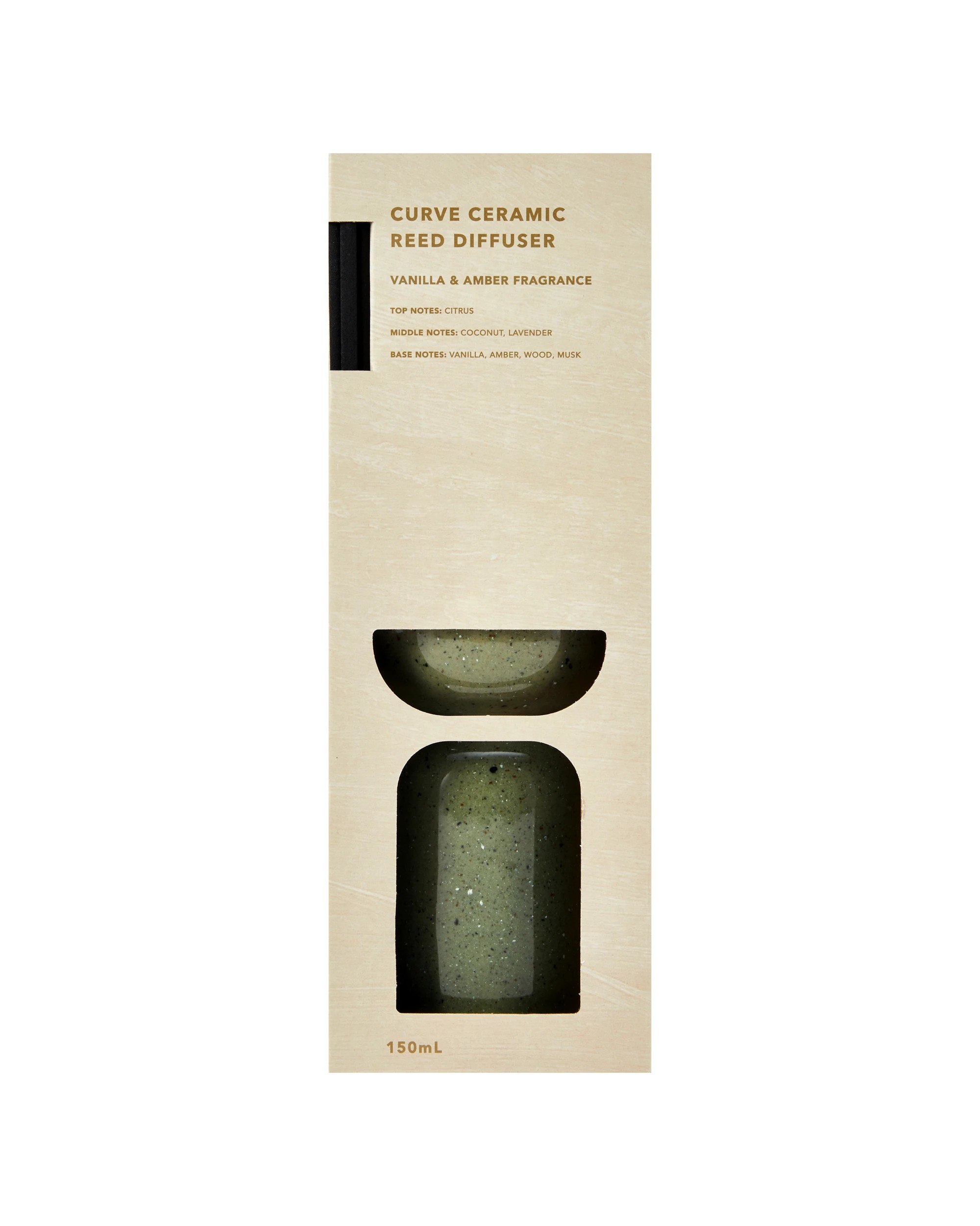 5 Curve Ceramic Reed Diffuser 150ml, 5 of 6
