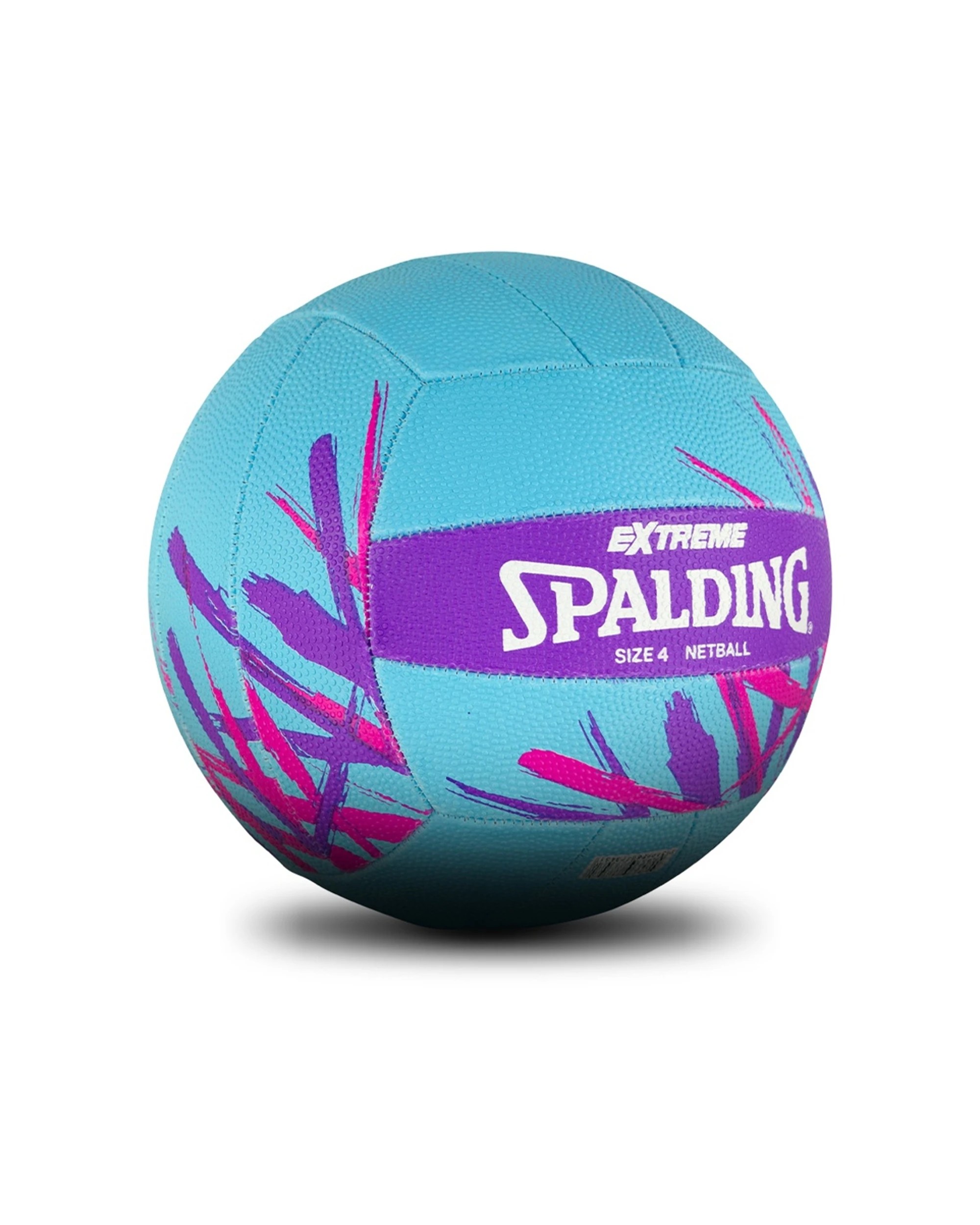 2 Spalding Extreme Indoor/Outdoor Training Netball Size 4 Durable Rubber Grip - Multi, 2 of 2