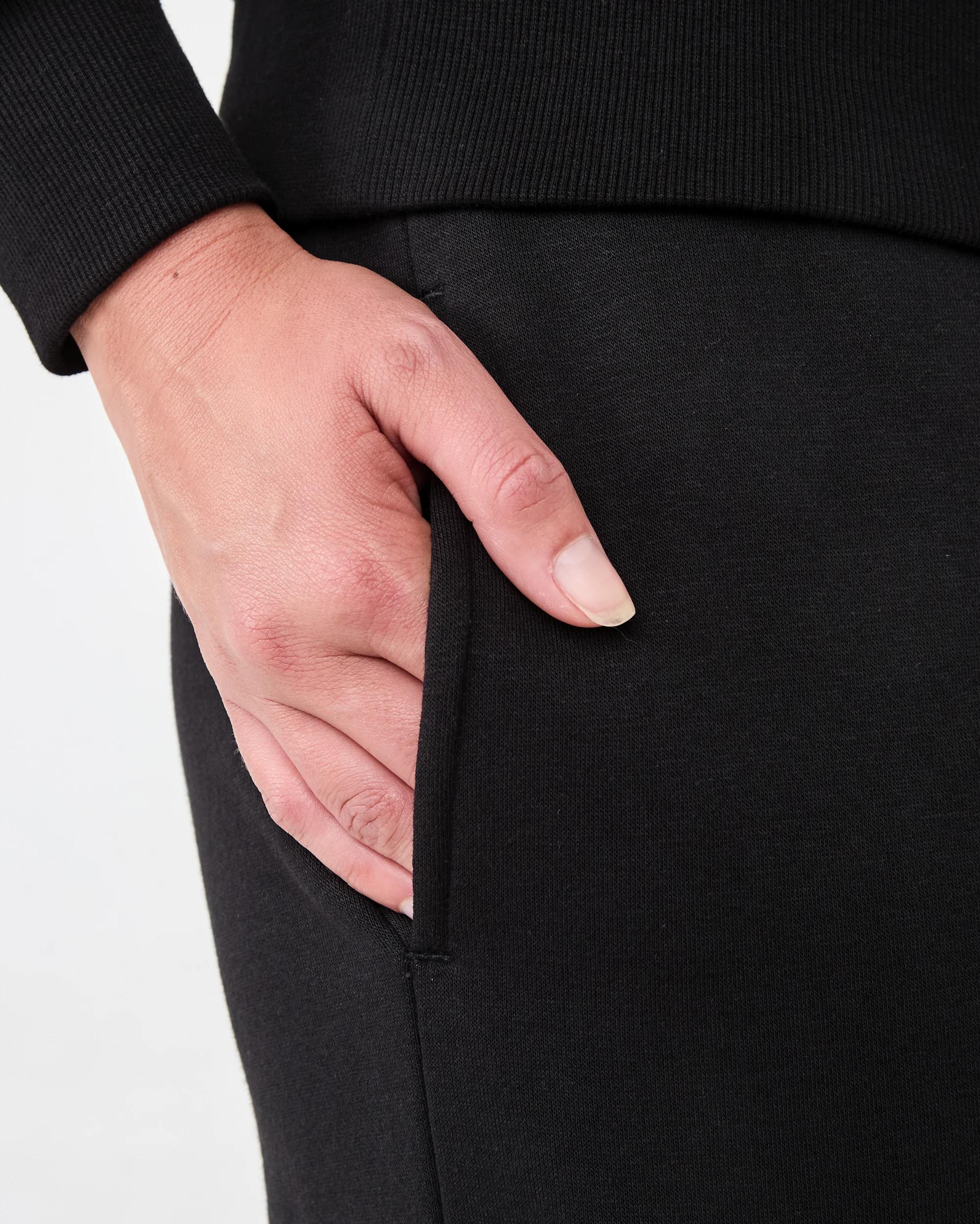 5 Wide Leg Trackpants Black, 5 of 5