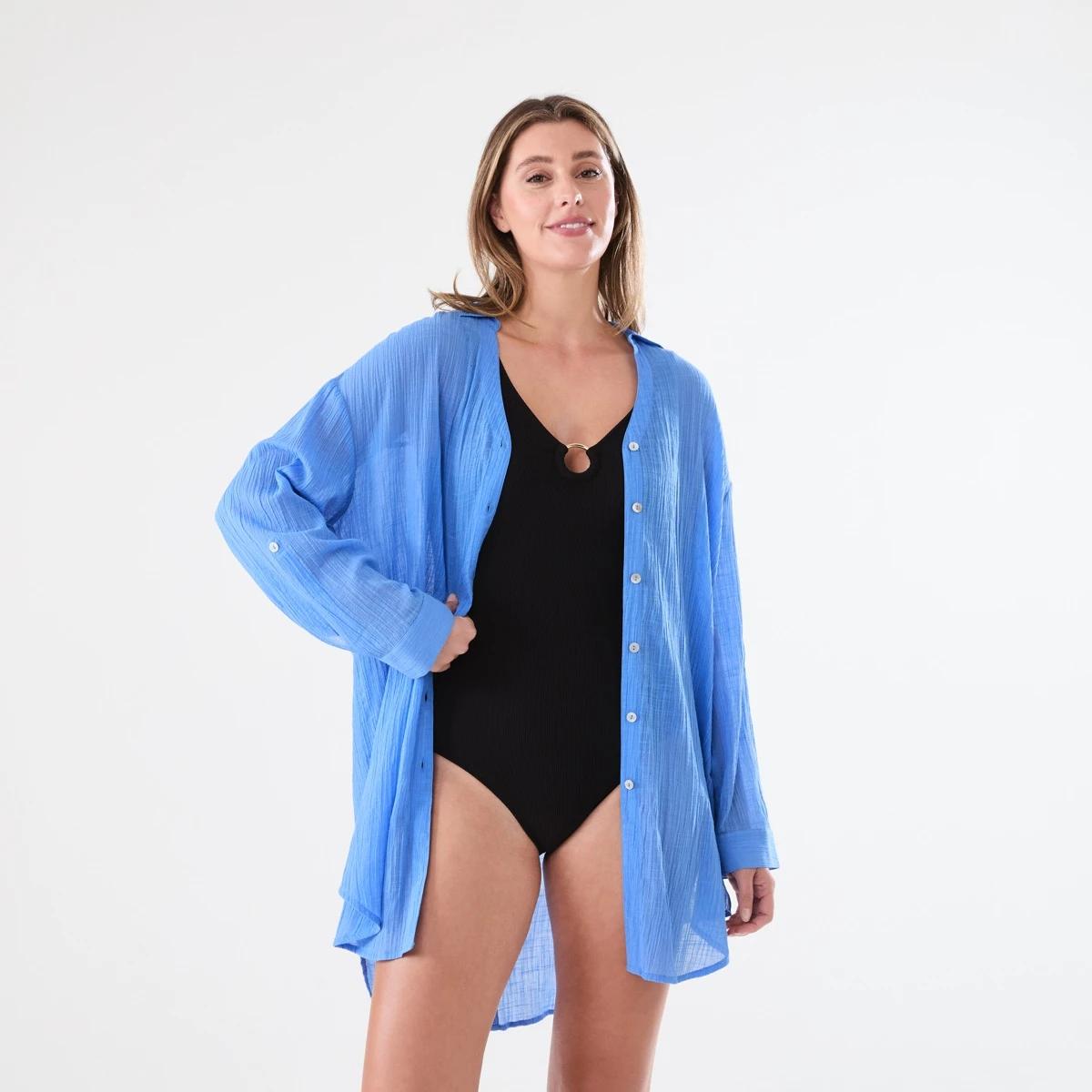 3 Cover Up Shirt BLUE MARINE, 3 of 8