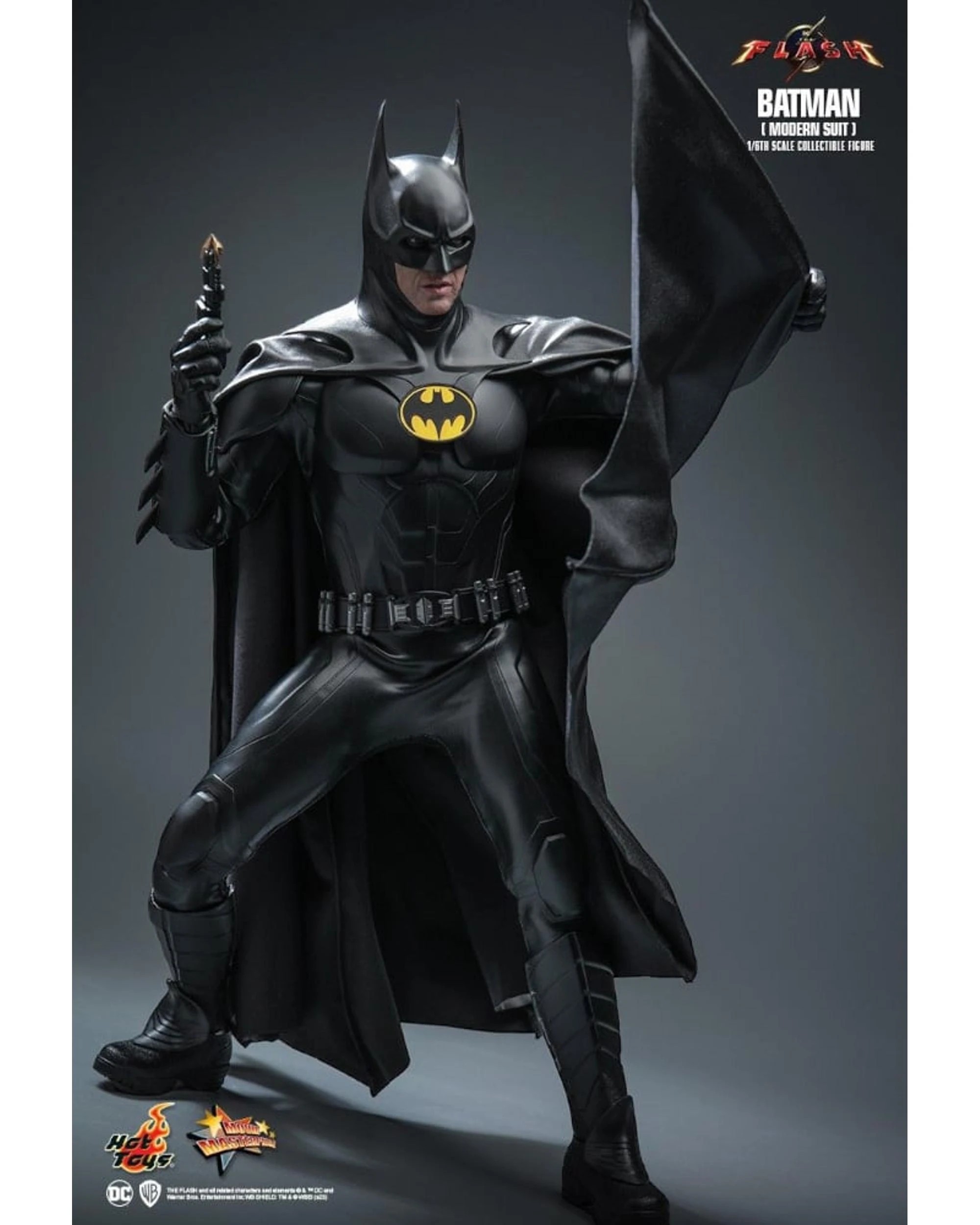 3 Hot Toys The Flash 2023 Batman Modern Suit 1:6 Figure, 3 of 10