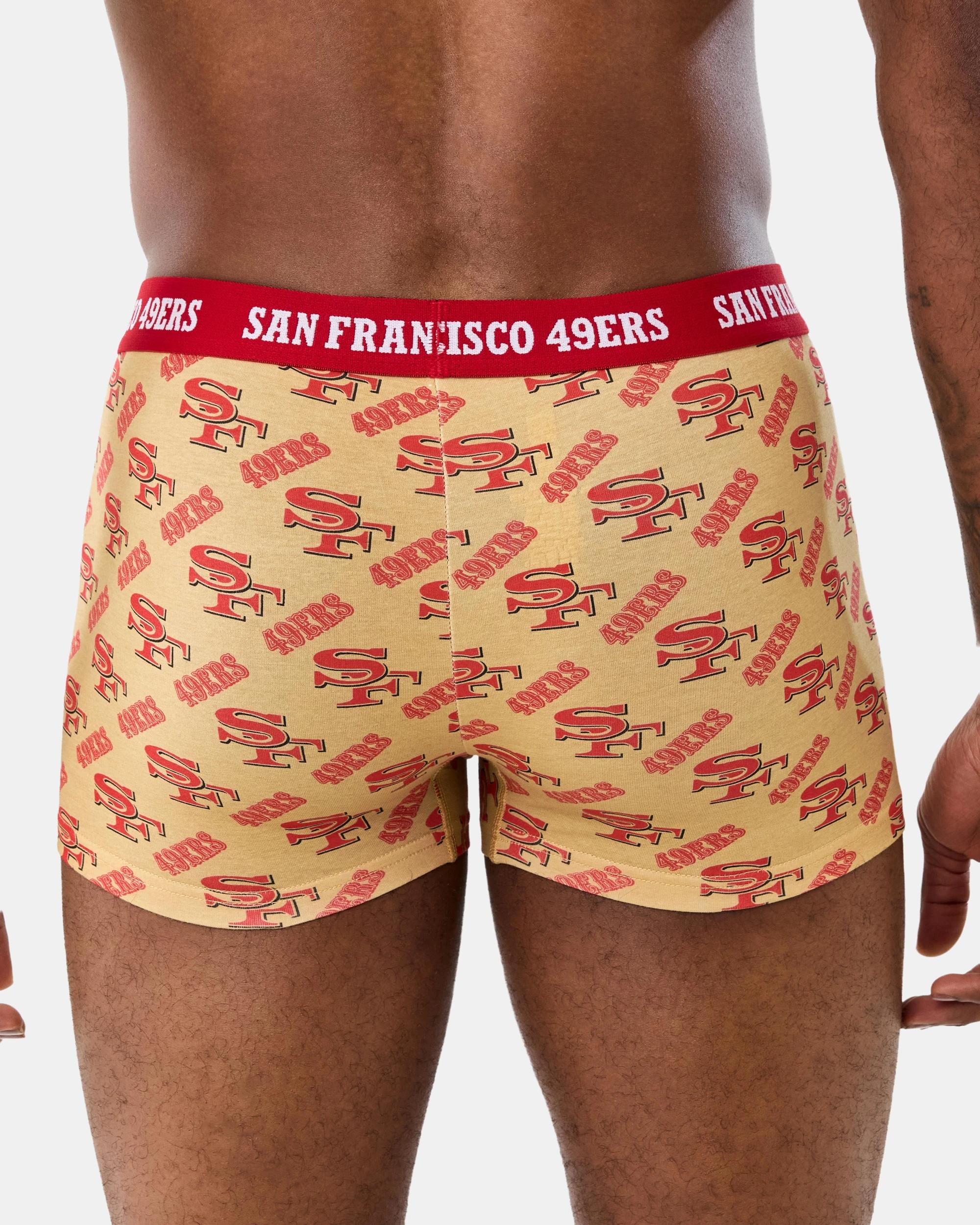5 2 Pack NFL Adult Trunks San Fran, 5 of 10