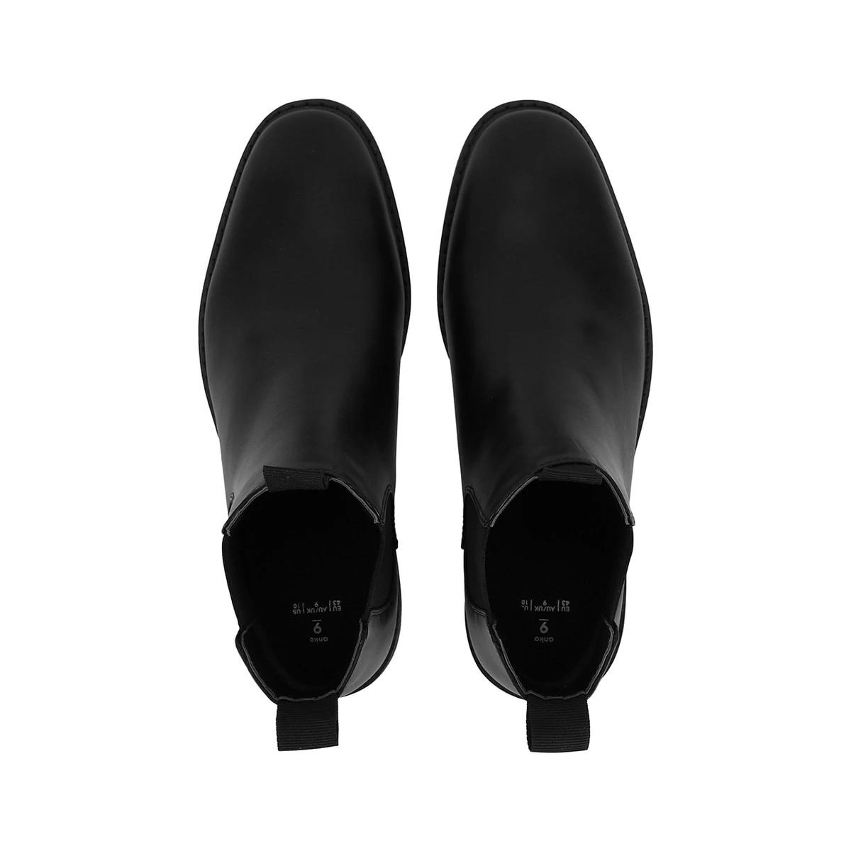 2 Slip On Gusset Boots BLACK, 2 of 5