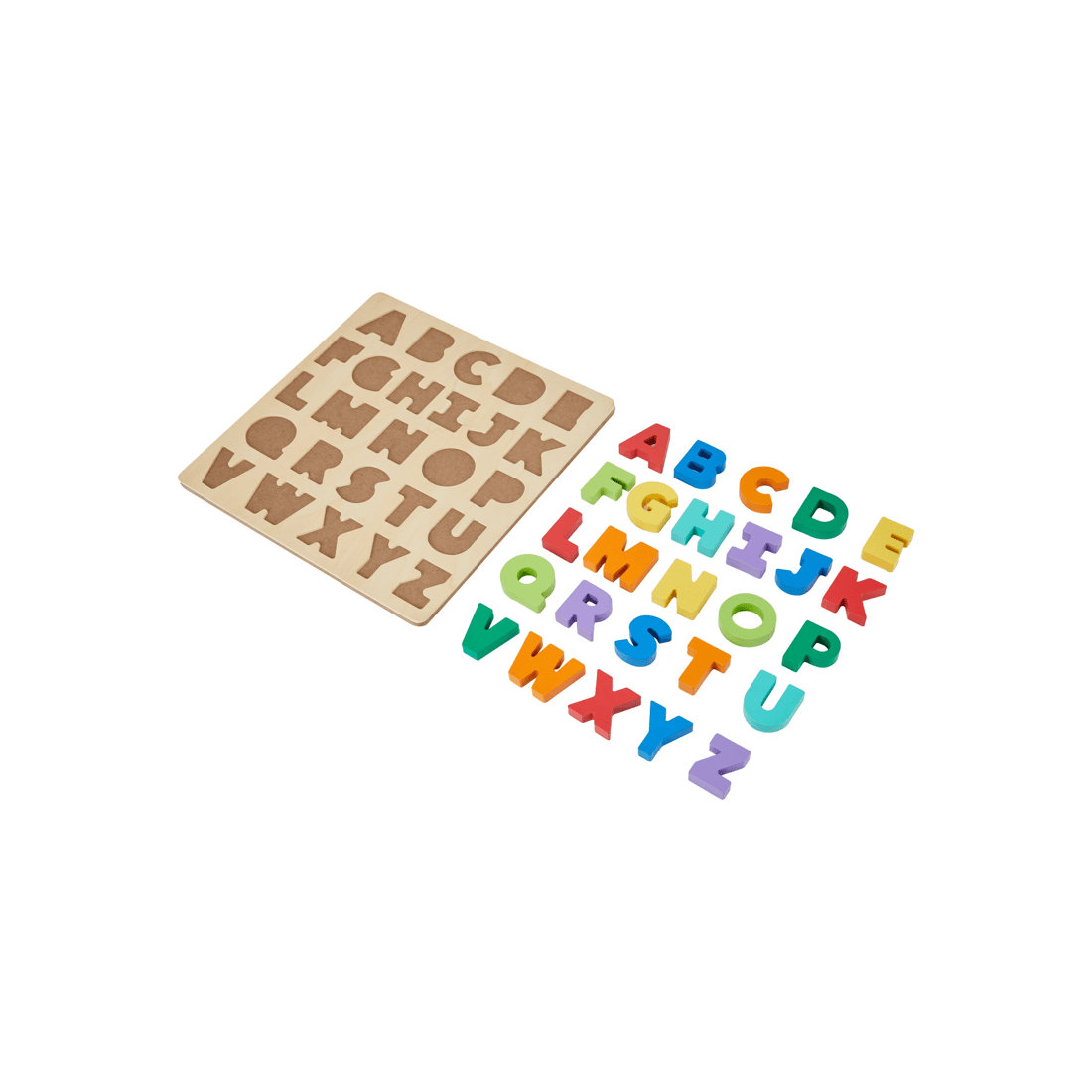 2 Wooden Chunky Alphabet Puzzle, 2 of 5