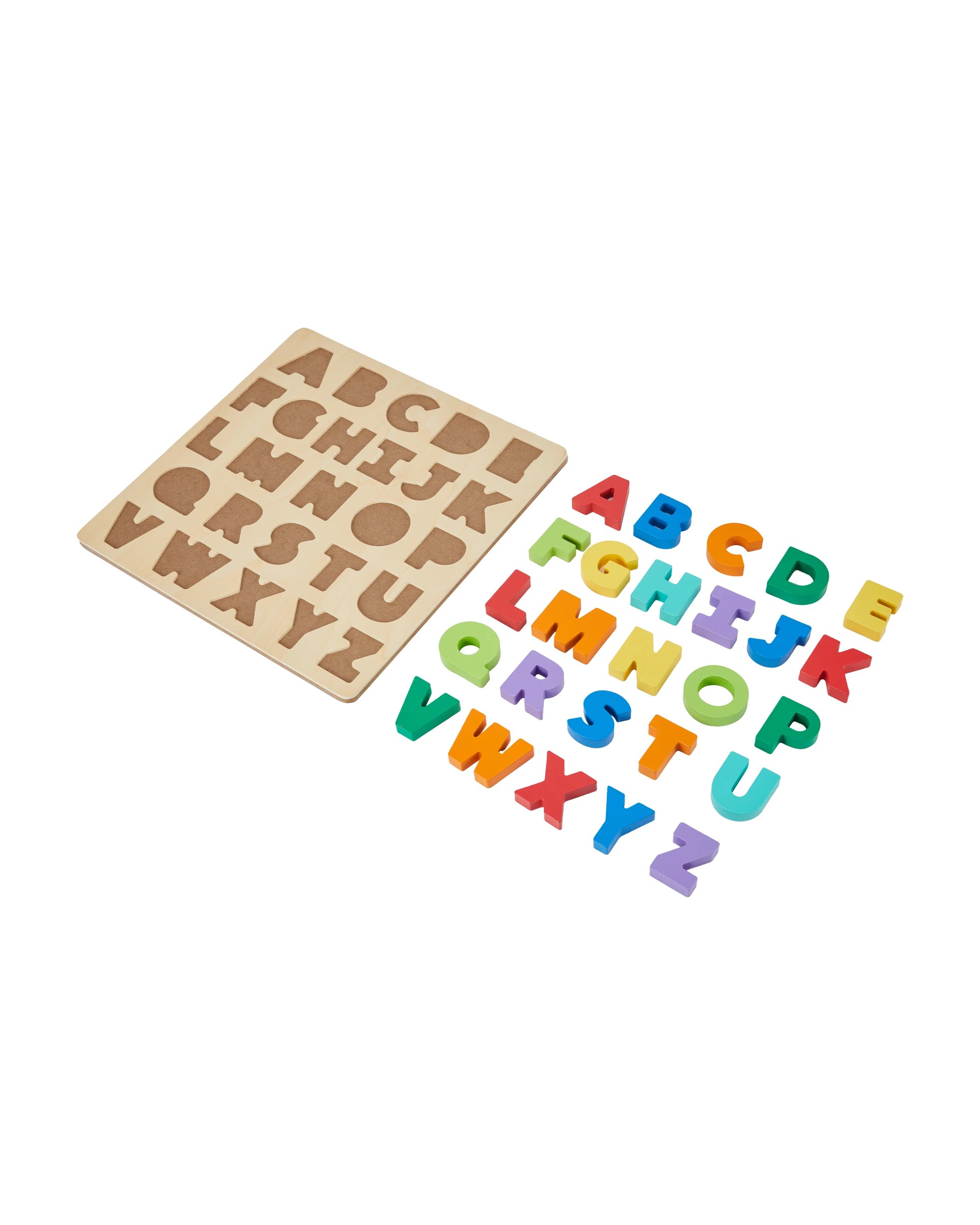 2 Wooden Chunky Alphabet Puzzle, 2 of 5