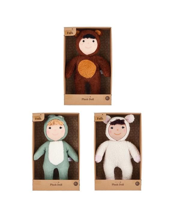 Kindred Folk Little Plush Doll - Assorted
