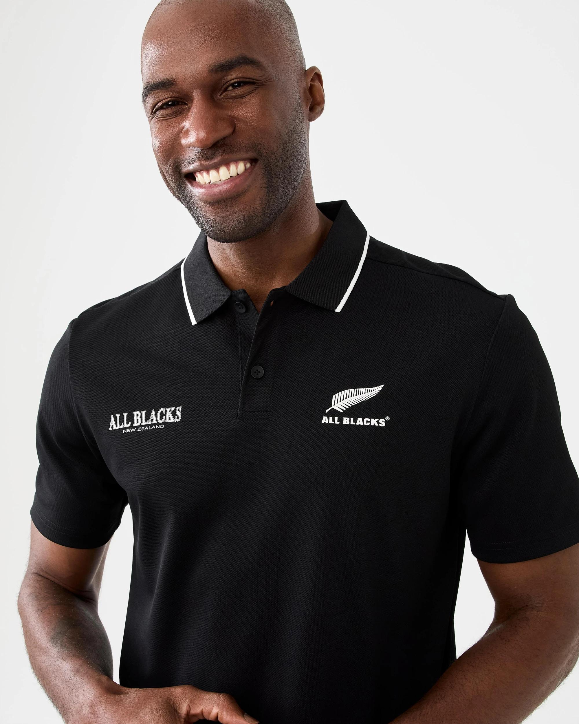 4 All Blacks Adult Polo Shirt Black, 4 of 7