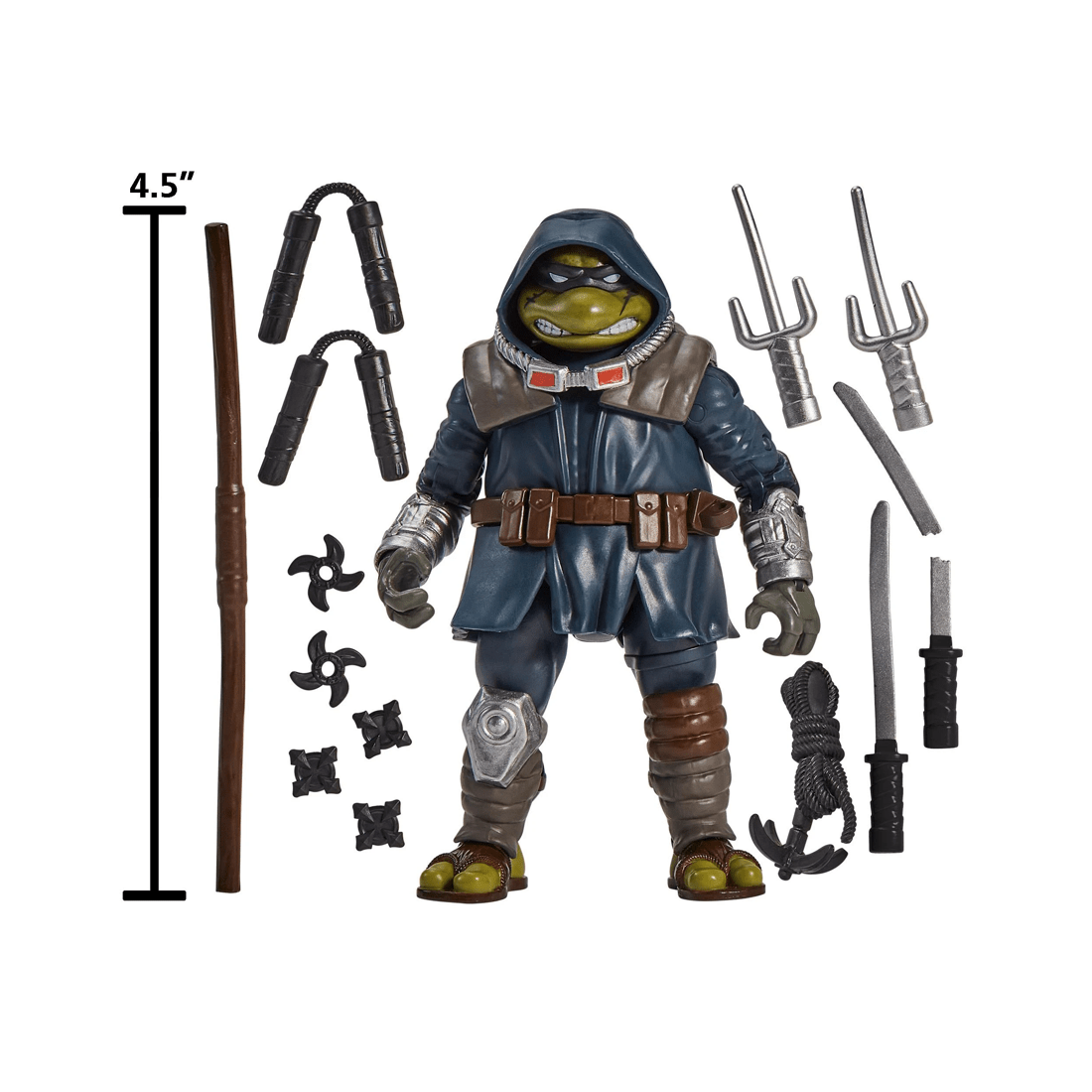 2 Playmates Toys Limited Teenage Mutant Ninja Turtles The Last Ronin Michelangelo 4.5 inch Action Figure, 2 of 8