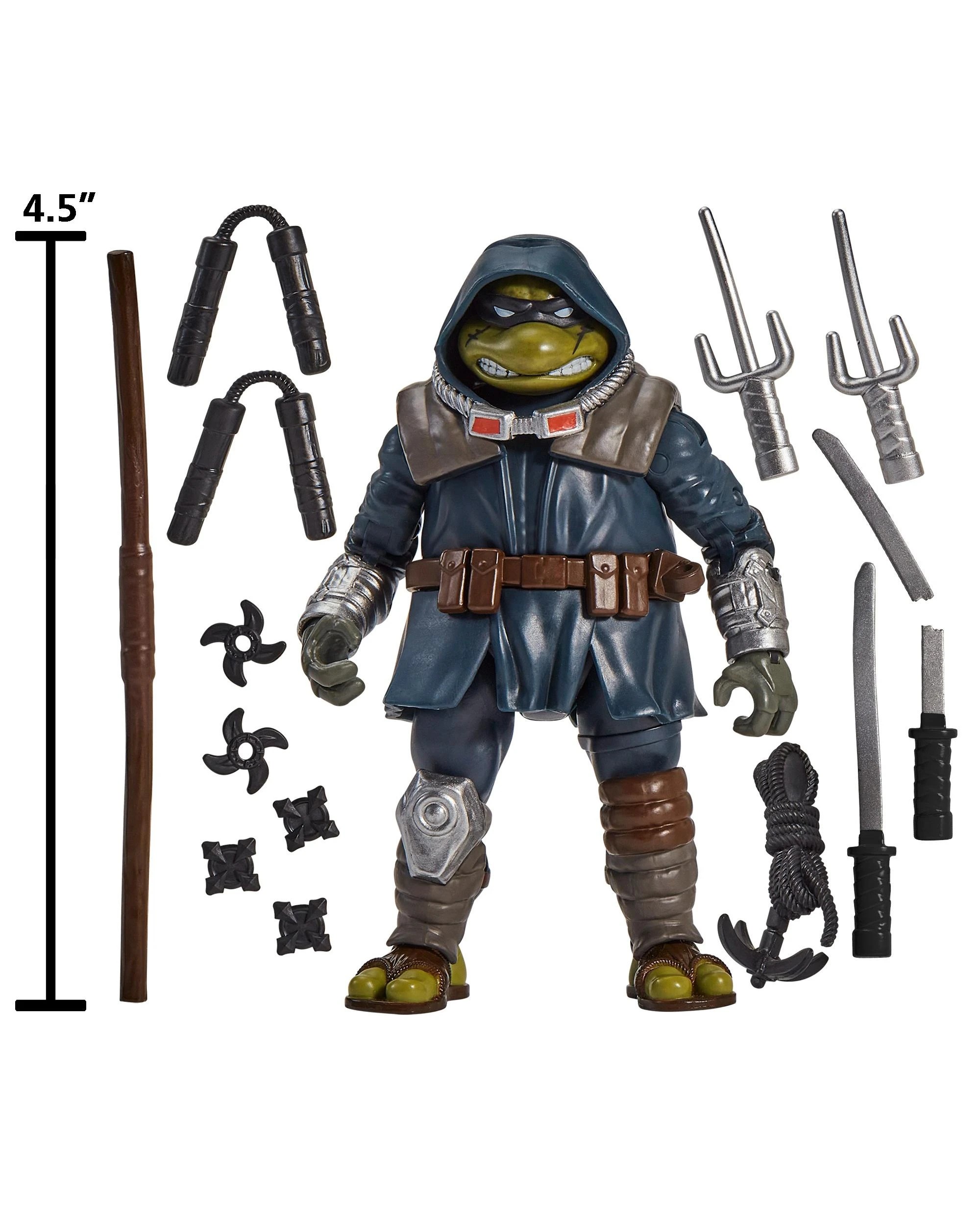2 Teenage Mutant Ninja Turtles The Last Ronin Michelangelo 4.5 inch Action Figure, 2 of 8