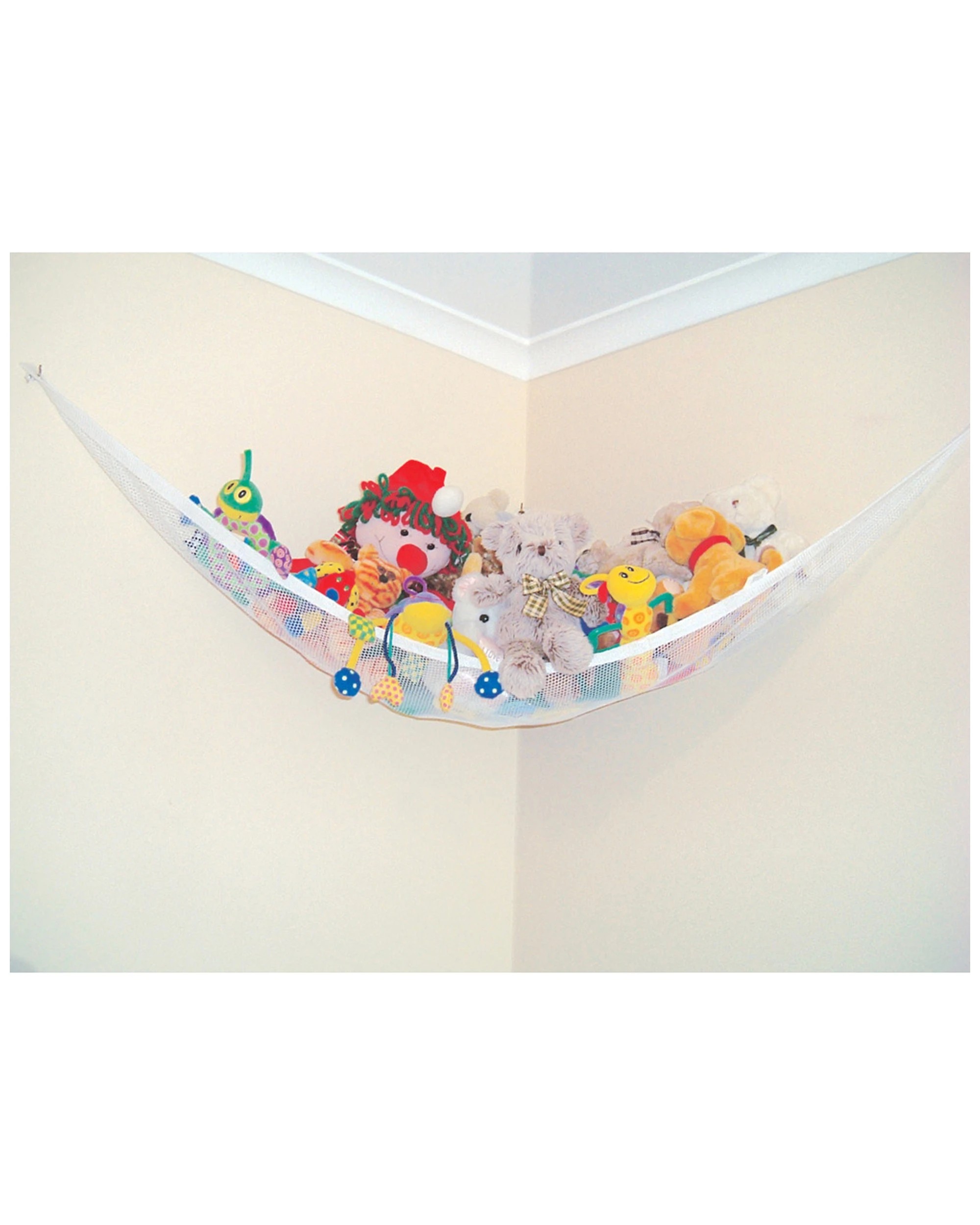 3 Dreambaby Super Toy Store Corner Hammock W/chain
 - White, 3 of 3