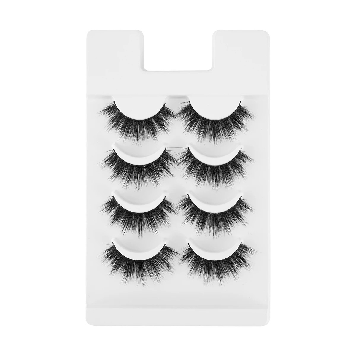 2 OXX Cosmetics 4 Pack 3D Faux Mink False Lashes - No. 7-110, 2 of 5