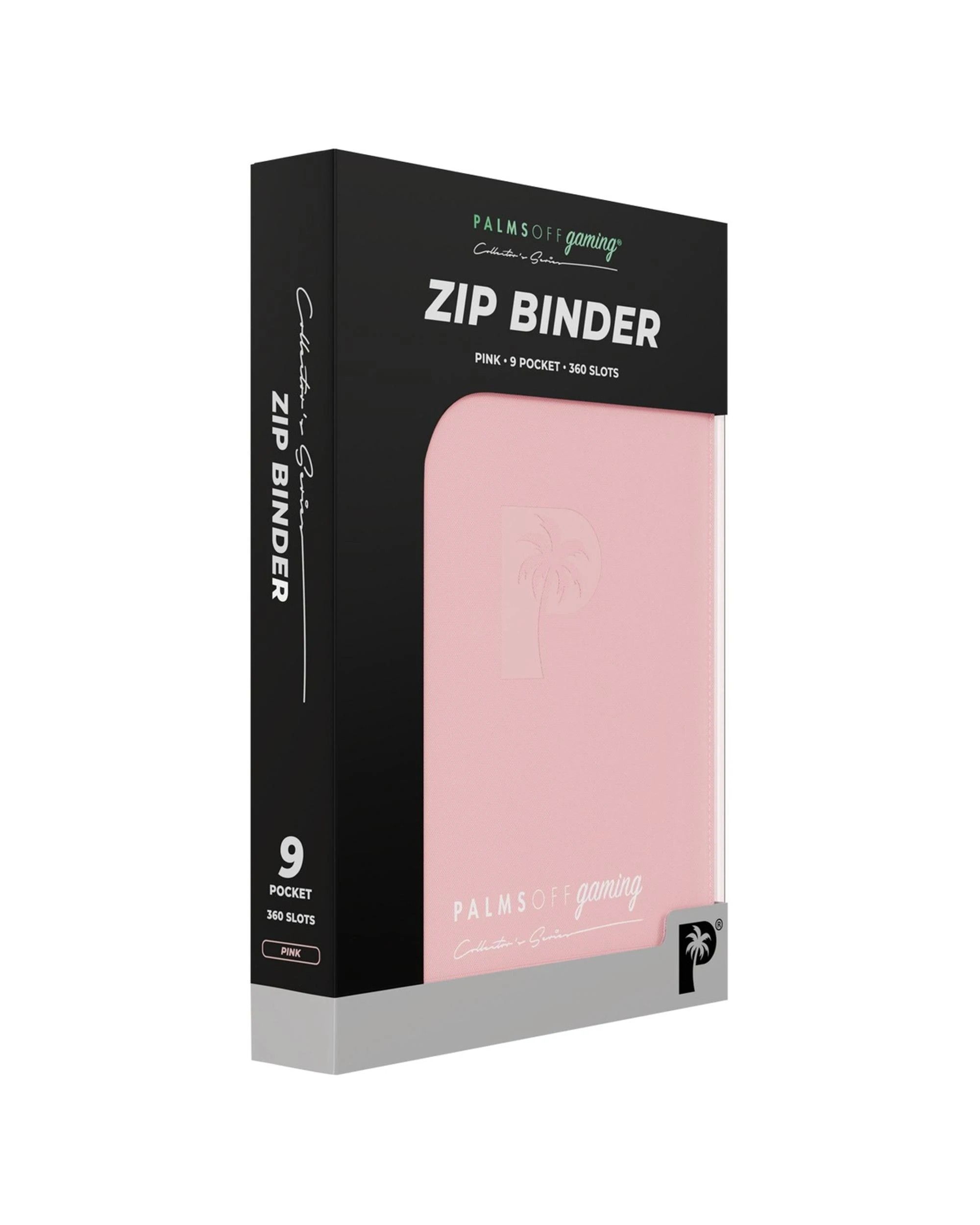 8 Palms Off Gaming Collector's Series 9 Pocket Zip Binder - Pink, 8 of 8