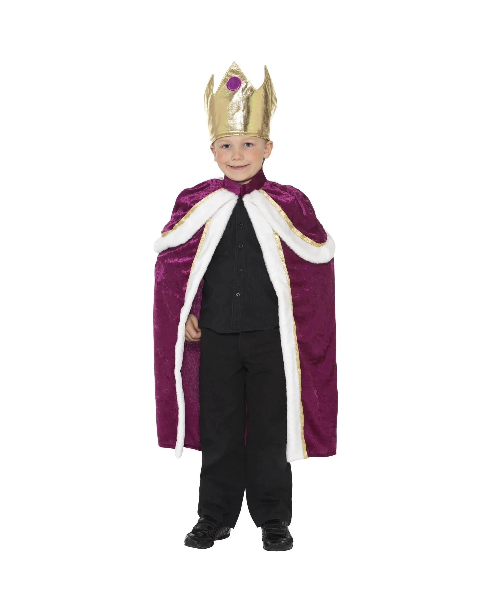 1 Kiddy King Queen Child Costume Size Large 10-12 Years, 1 of 5