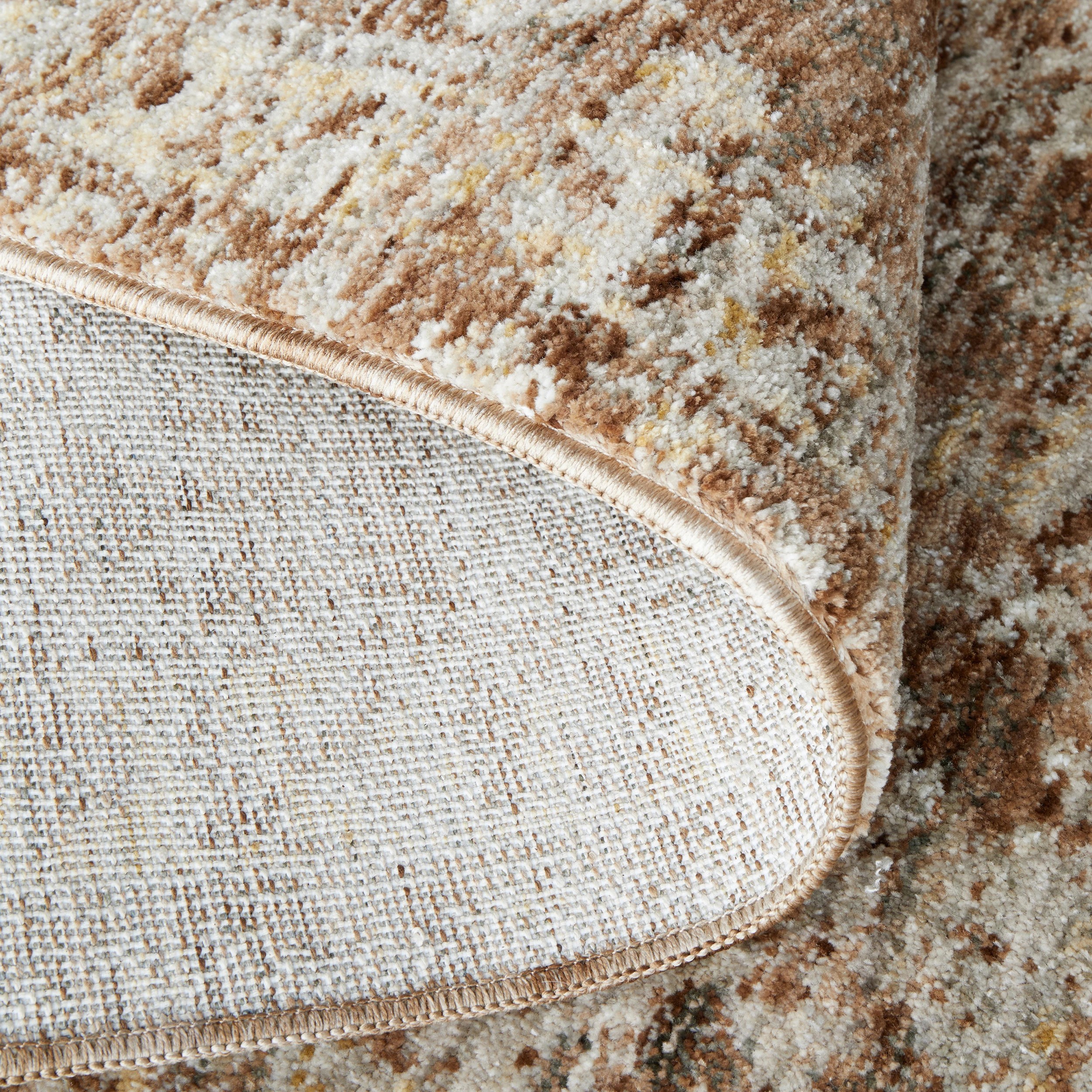 7 Common Ground Rugs Aegean Alvin 400x80cm - Large Runner Rug - Brown, 7 of 8