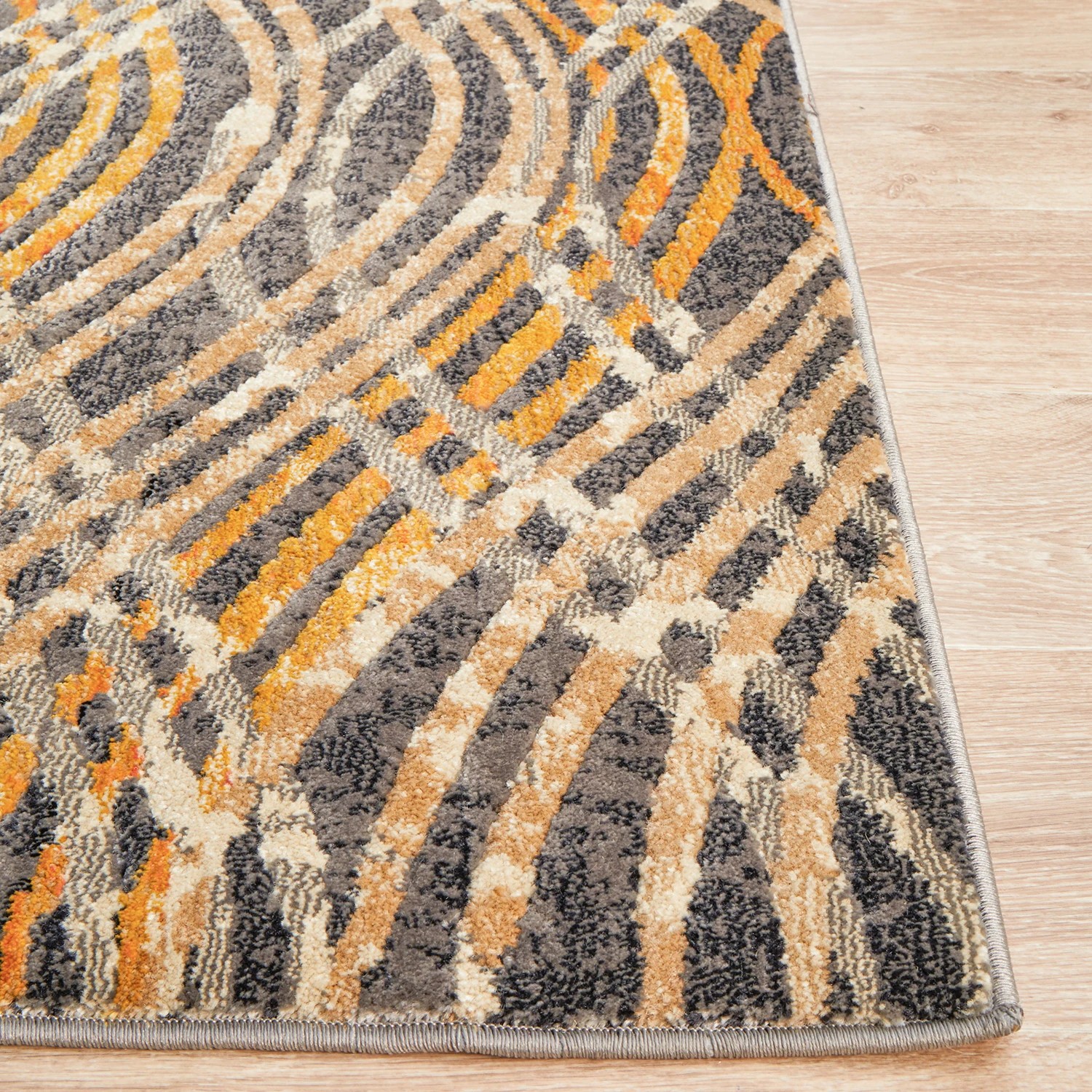 6 Common Ground Rugs Wonderland 400x300cm - Extra Extra Large Power Loomed Pet Friendly Floor Rug - Brown, 6 of 9