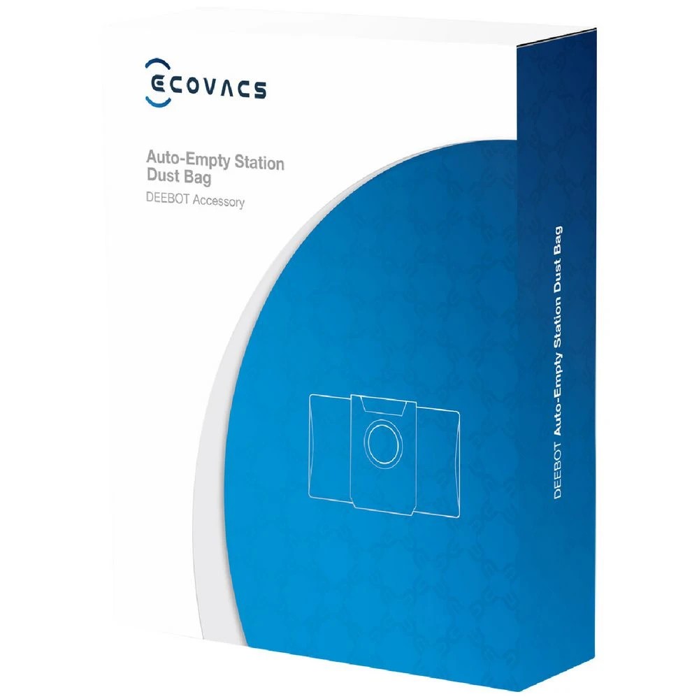 1 Ecovacs X1 PLUS Auto-Empty Station Dust Bag 3.2L 3 Pack, 1 of 4