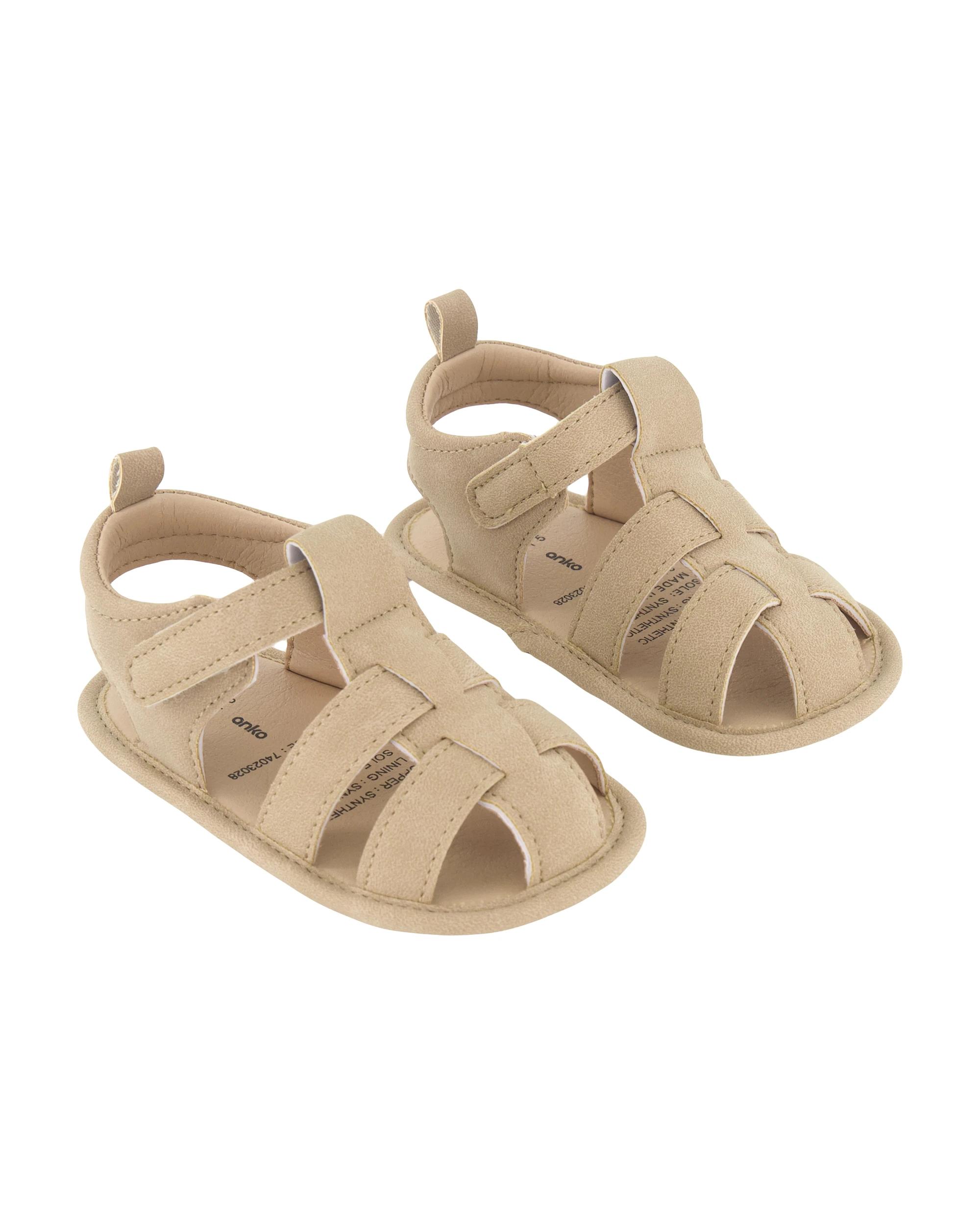 2 Baby Shoes Tan, 2 of 4