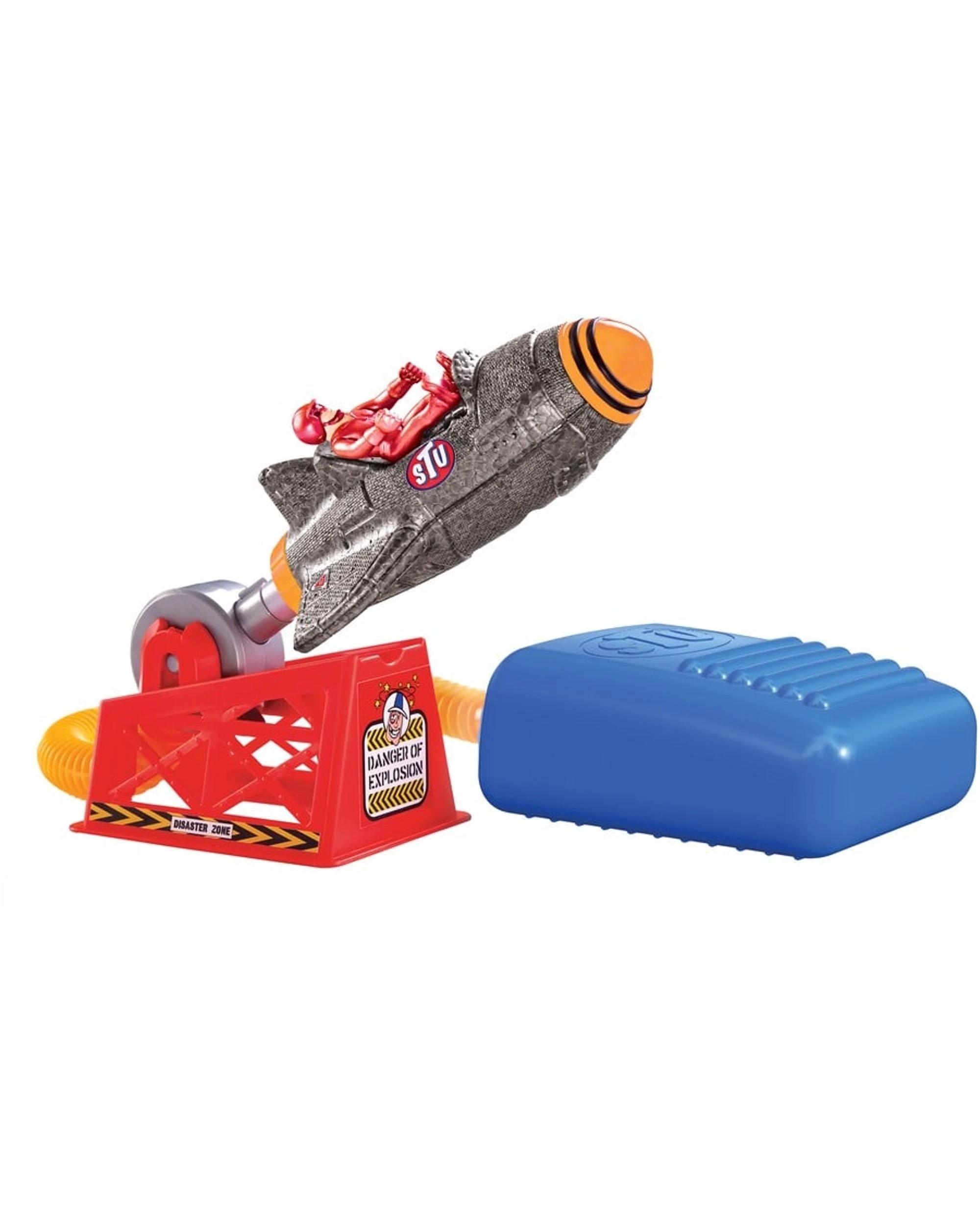 2 Stuntman Stu Sky Comet Rocket Plane Action Figure, 2 of 3