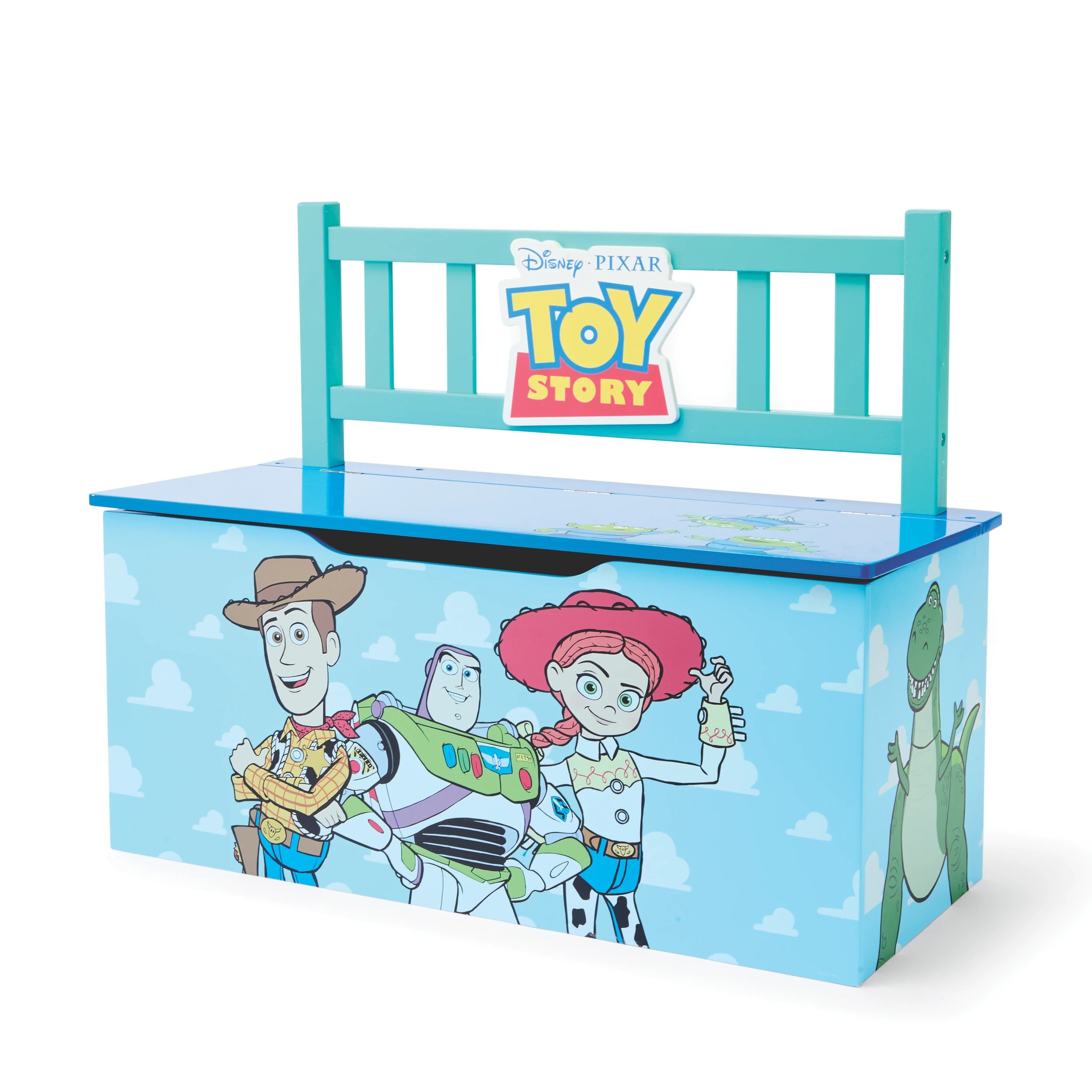3 Disney Pixar Toy Story Wooden Storage Bench, 3 of 10