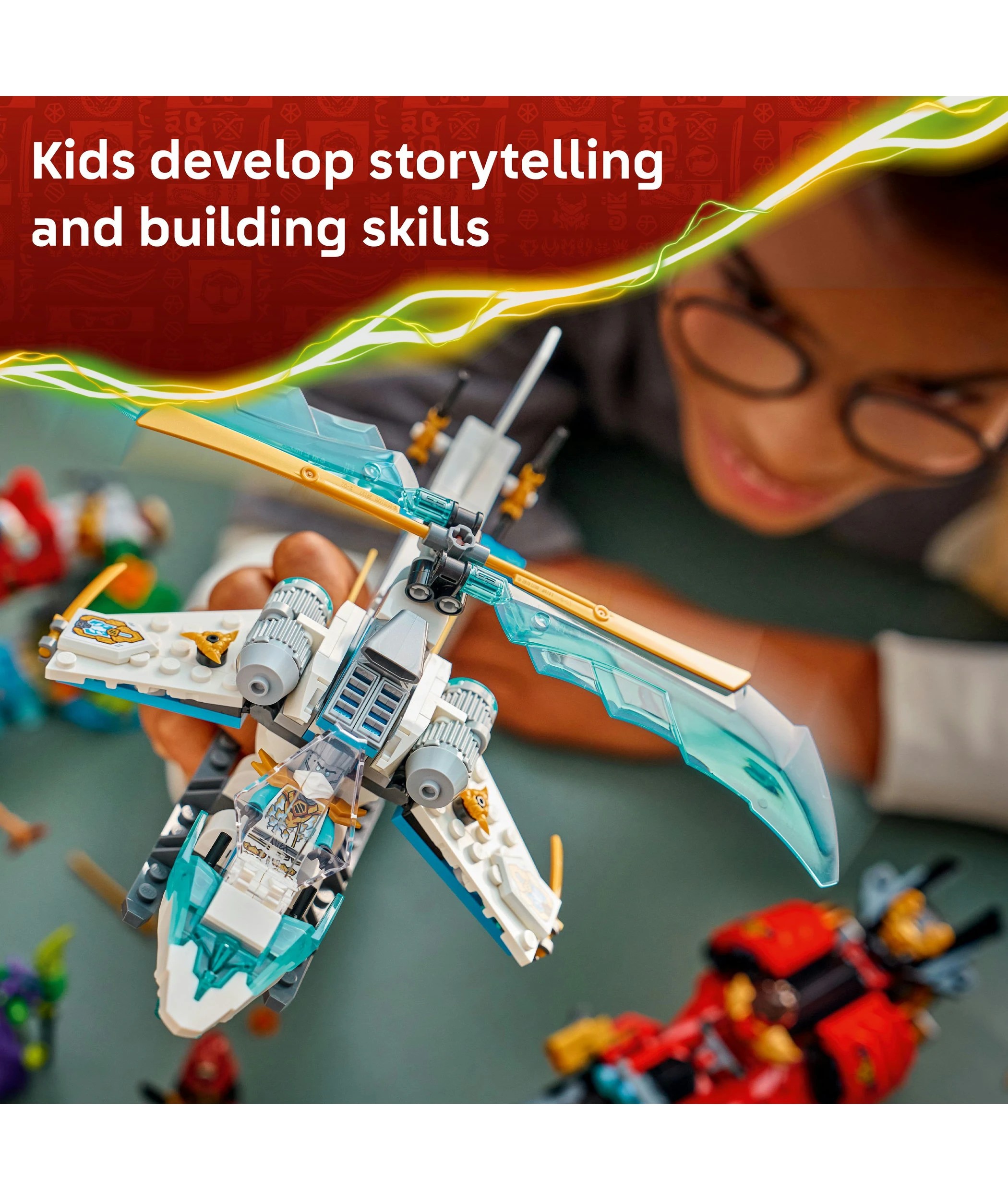 5 LEGO NINJAGO Ninja Vehicle Tree House Battle 71857, 5 of 10