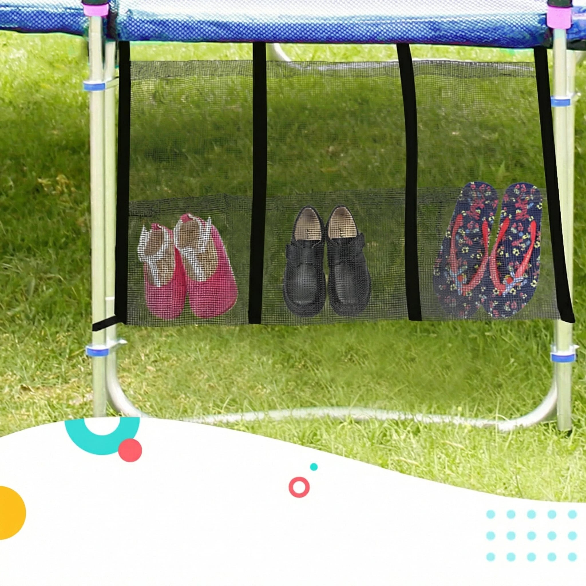 5 Kahuna Blizzard 14 ft Trampoline with Net, 5 of 5