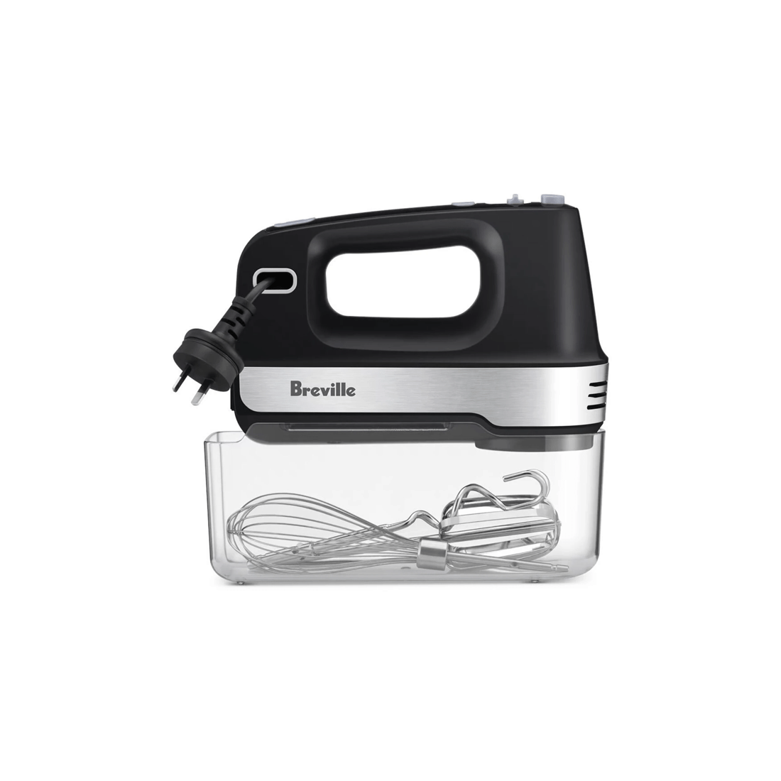 1 Breville Electric Kitchen Mix And Store Turbo Hand Mixer Matte Black 200w
 - Black, 1 of 3
