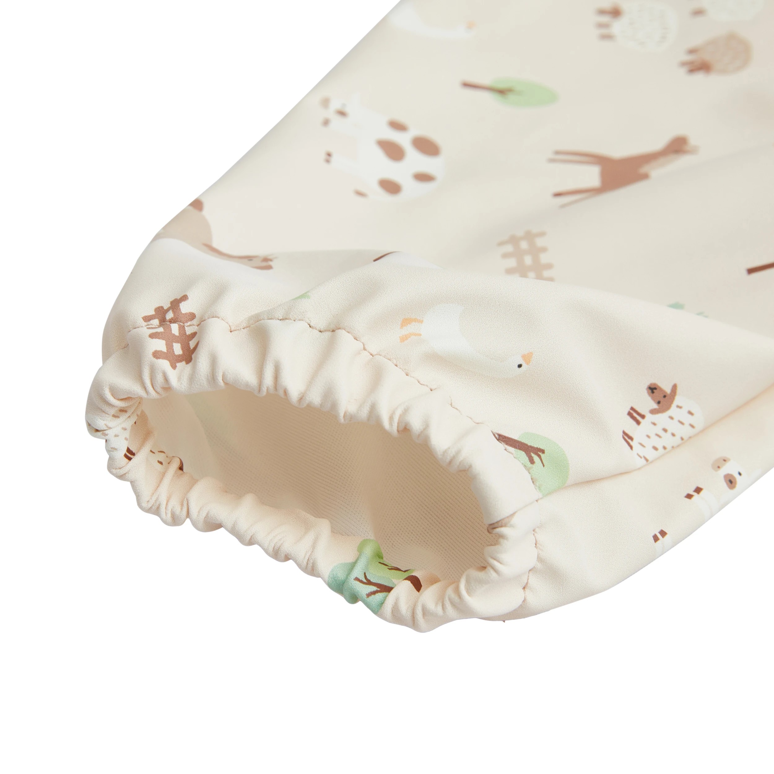 3 Big Softies Long sleeve wipe free bib, 3 of 5