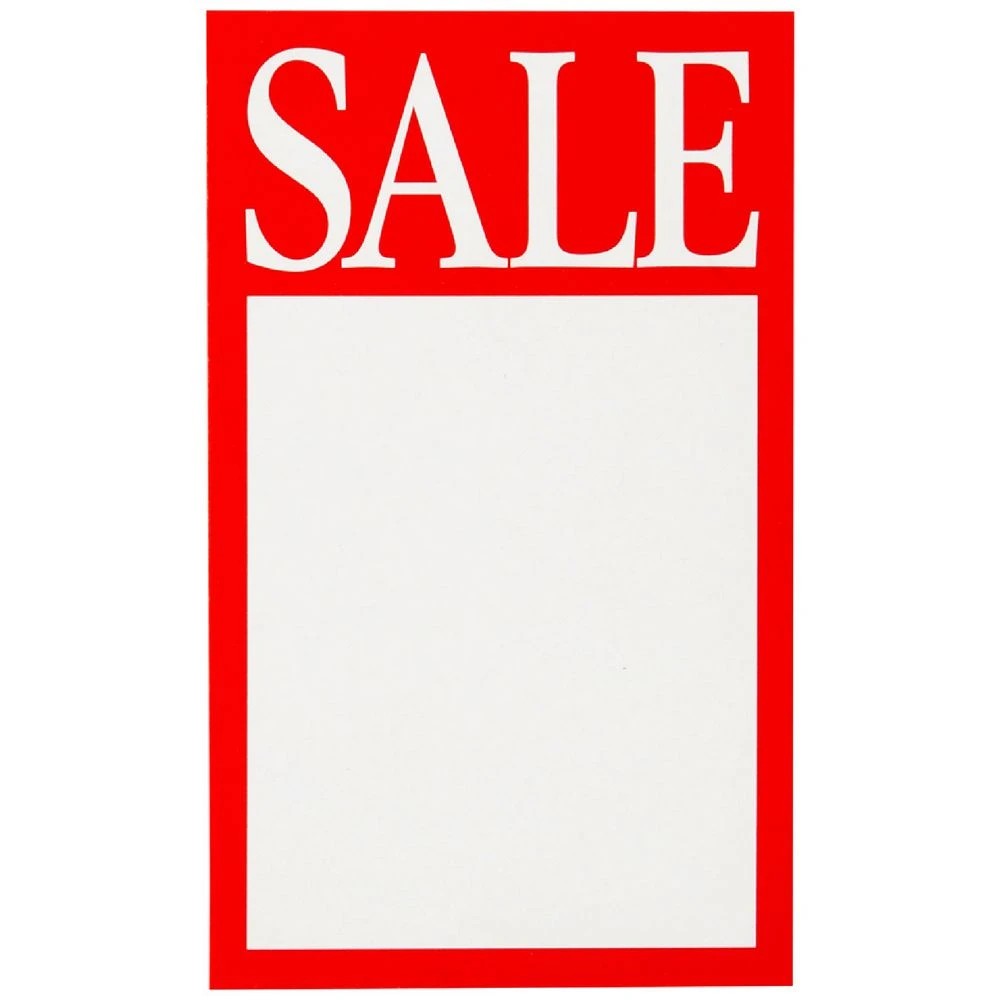 1 QuikStik Sale Display Tickets 10 Pack, 1 of 1