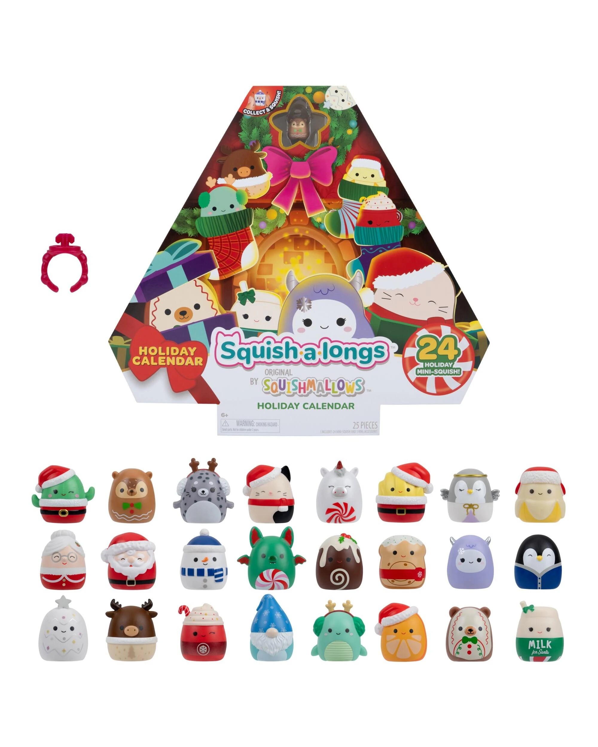 Squishmallows Squish-A-Long 24 Pack Holiday 2026 Advent Calendar - Kmart