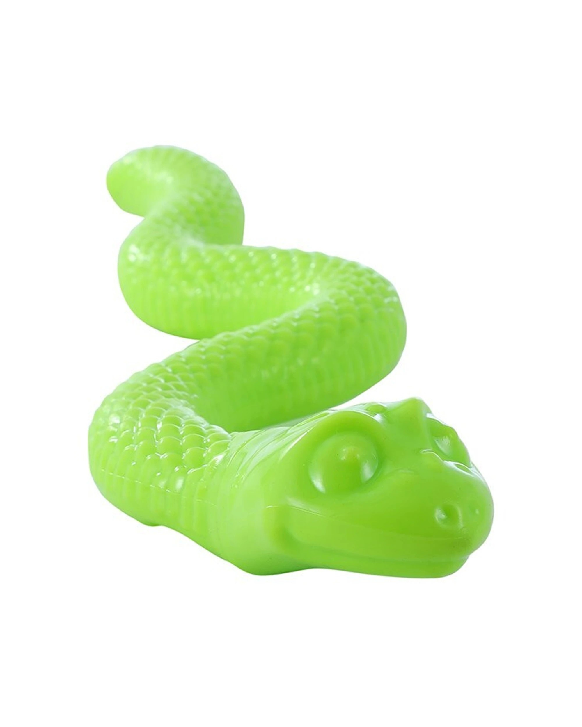 4 Paws And Claws 2PK Flexi Snake Vinyl Pet Toy Strong Flexible Structure 41cm - Multi, 4 of 5