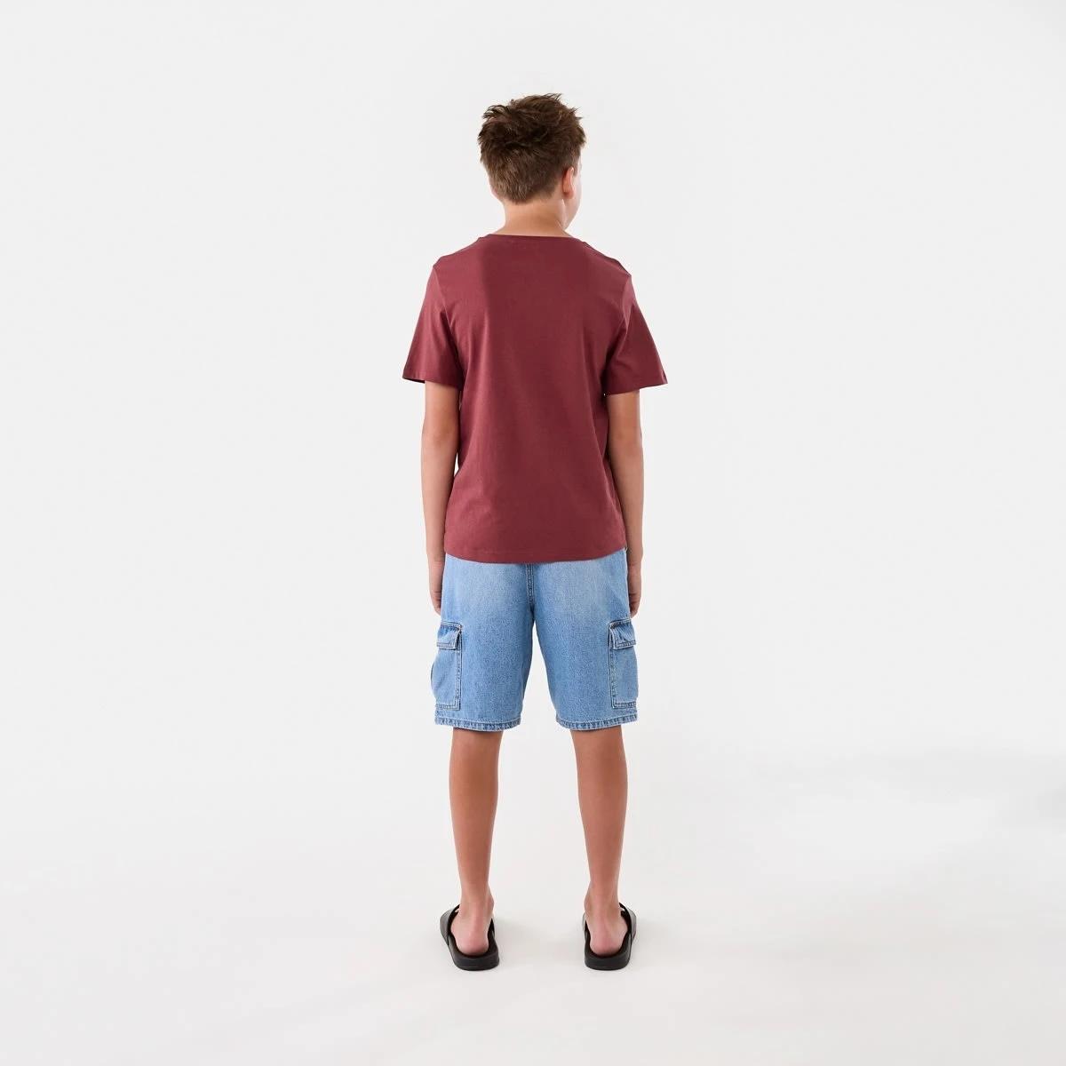 6 Short Sleeve Print T-shirt Red Nyvars, 6 of 8