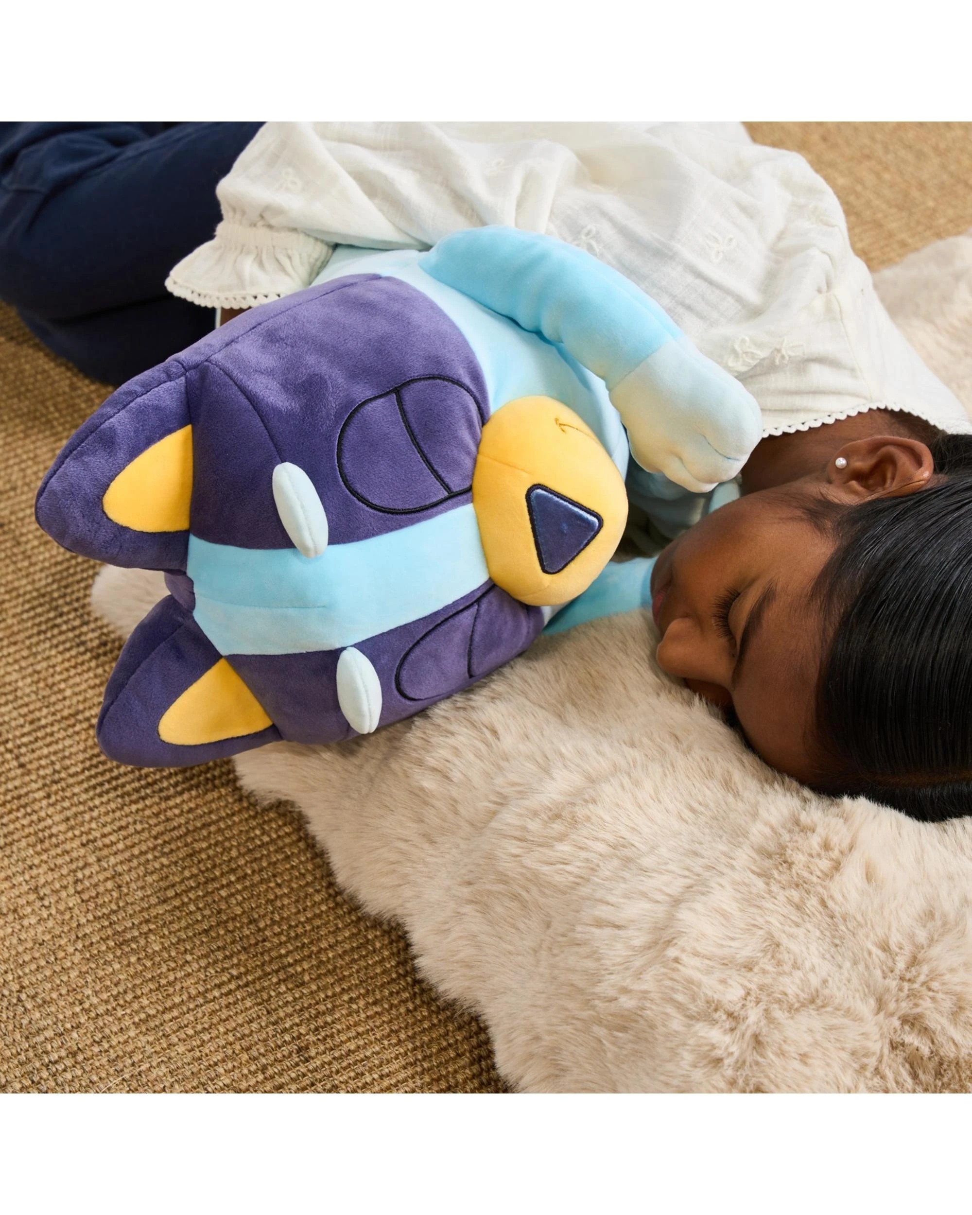8 Bluey Sleeping Bluey 18 inch Plush, 8 of 8