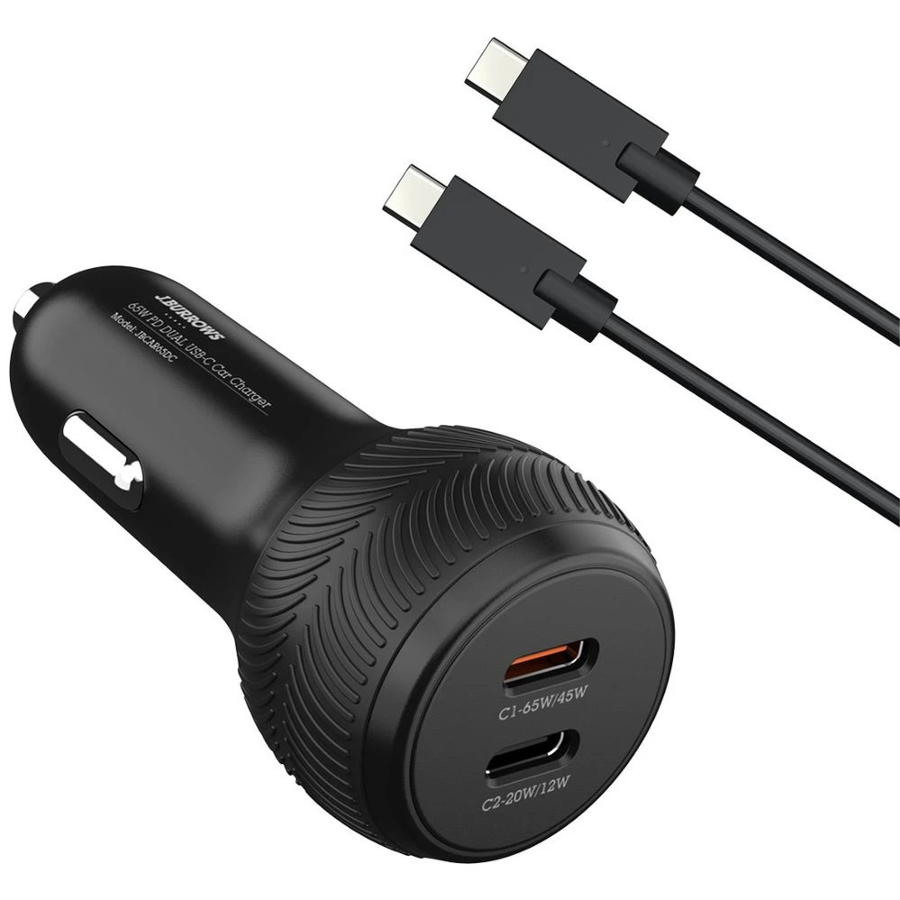 1 J.Burrows USB-C Car Charger 65 W, 1 of 5
