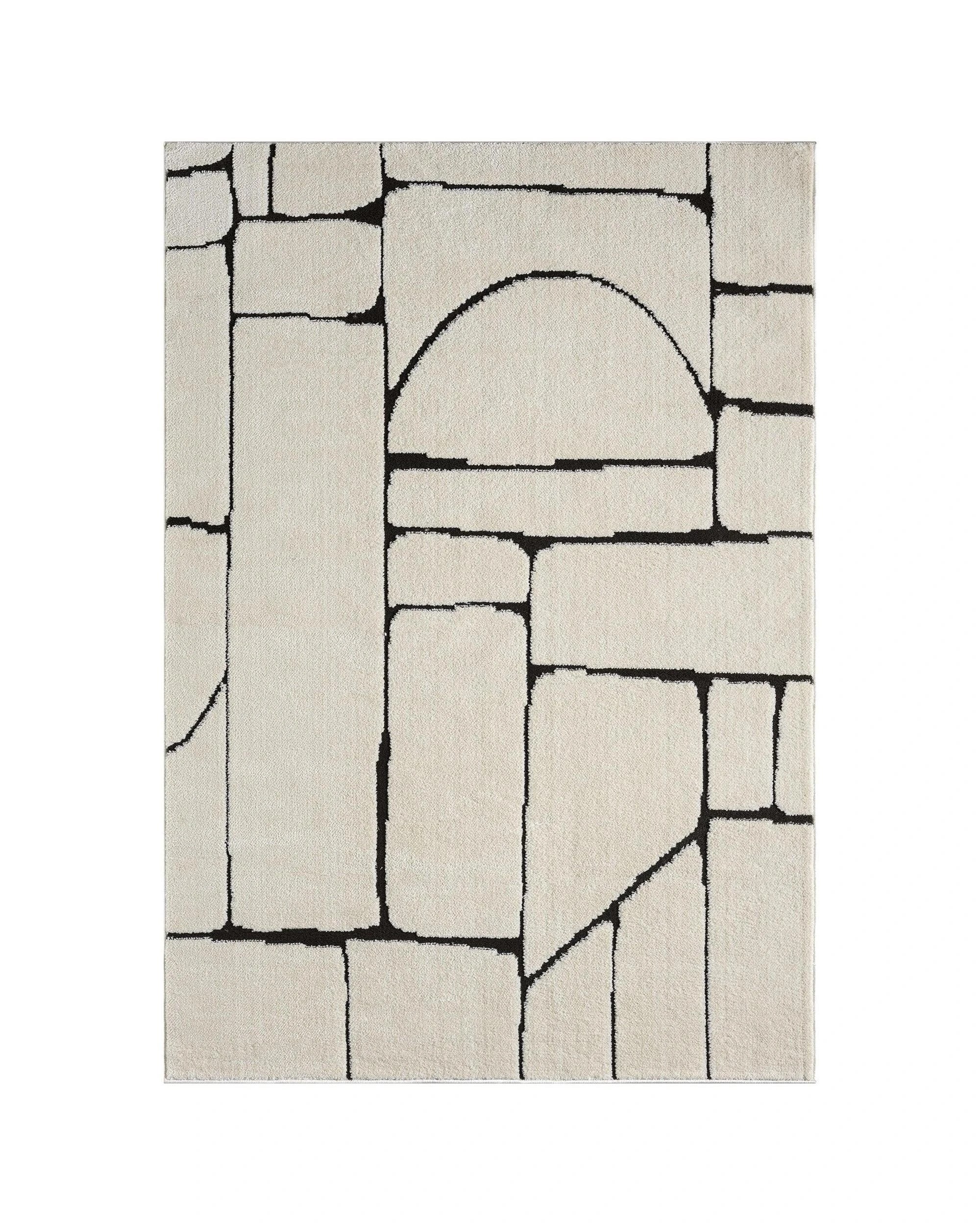 1 La Grace Home Admire Premium Rug - 160x230cm - Pebble, 1 of 10