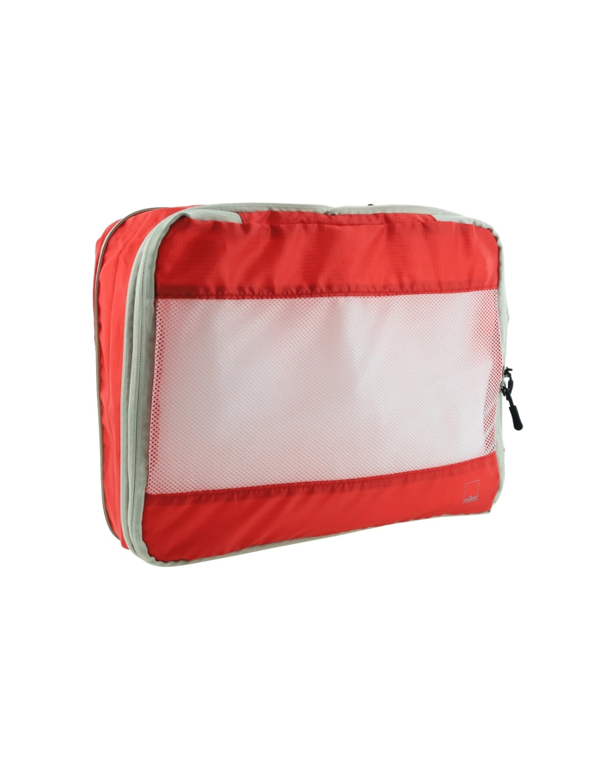 5 Milleni Travel 3pc Compact Water Resistant Organizer/Cube - Red, 5 of 5