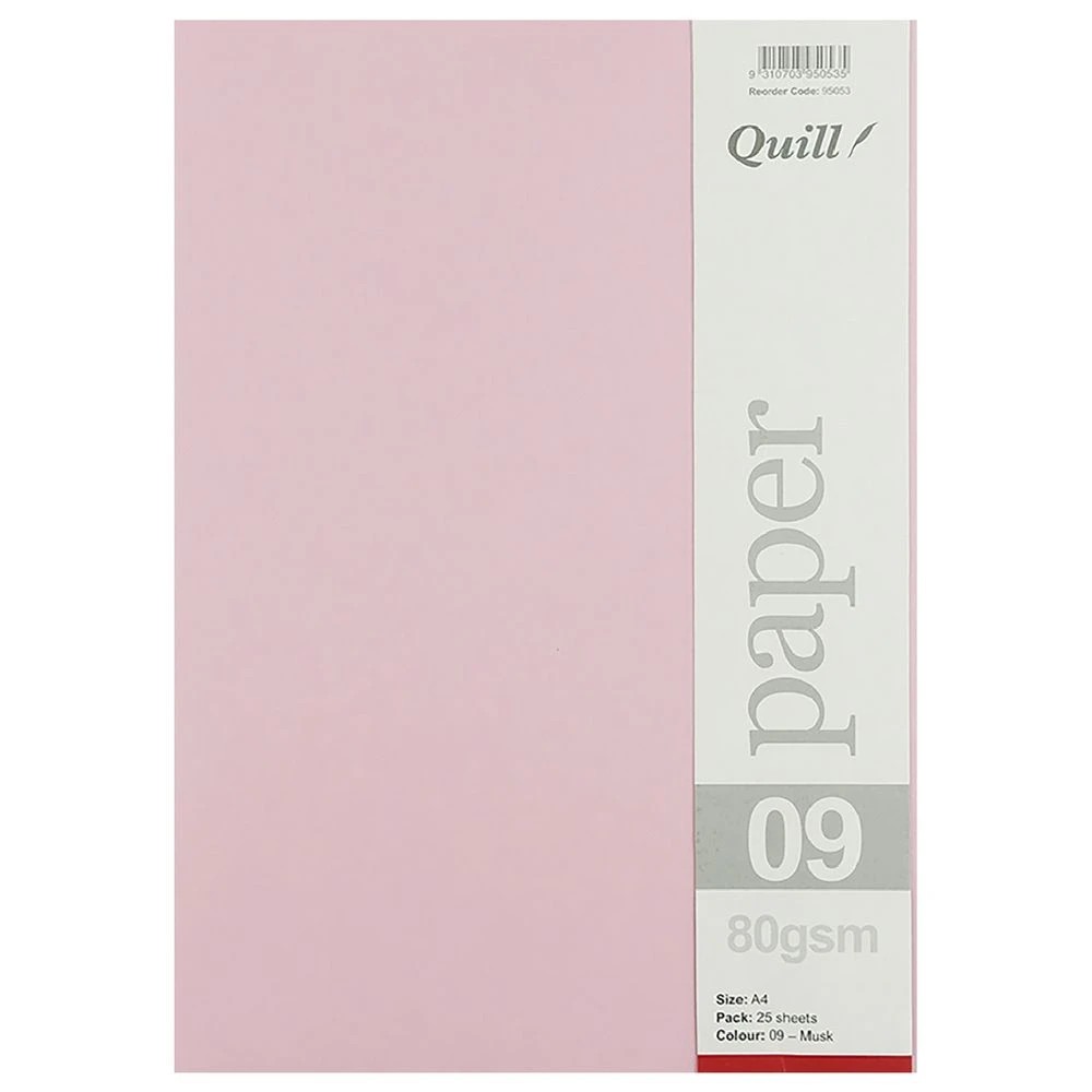 3 Quill A4 80gsm Paper Musk 25 Pack, 3 of 3