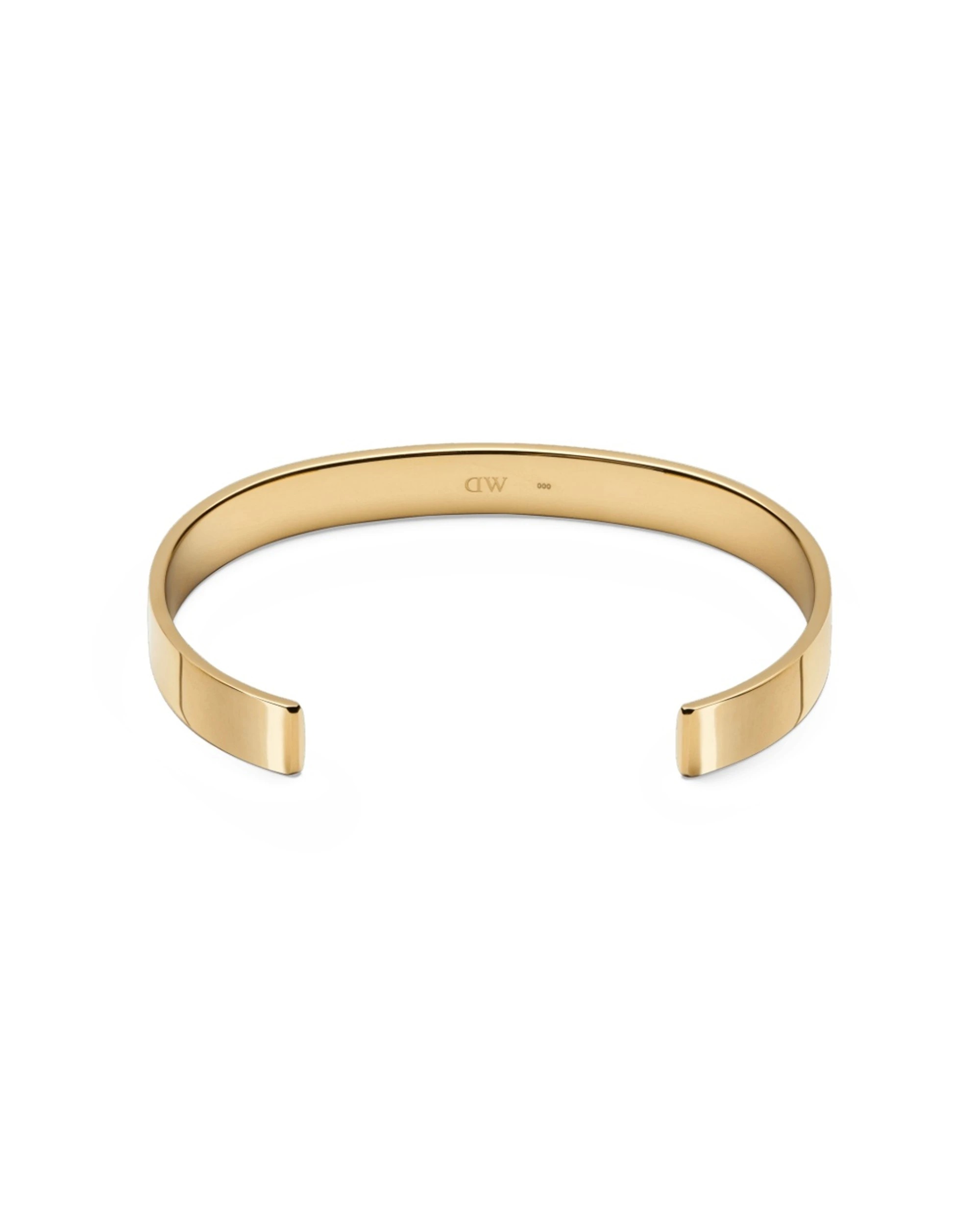 3 Daniel Wellington Line Cuff Polished Gold Bracelet Large Jewellery - Gold, 3 of 4