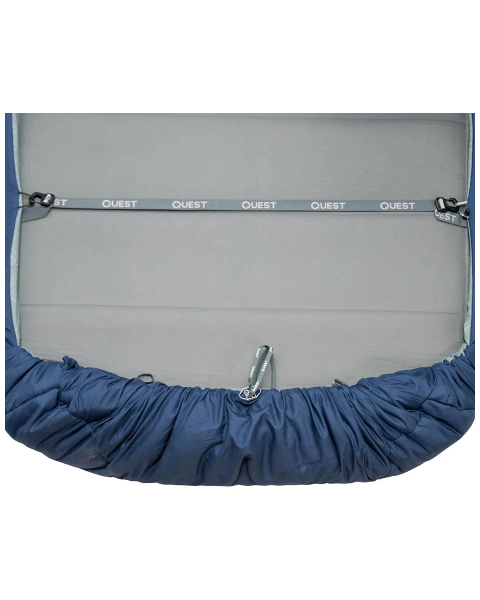 3 Quest Camp Quilt Single Sleeping Blanket With Carry Bag Portable, 3 of 4