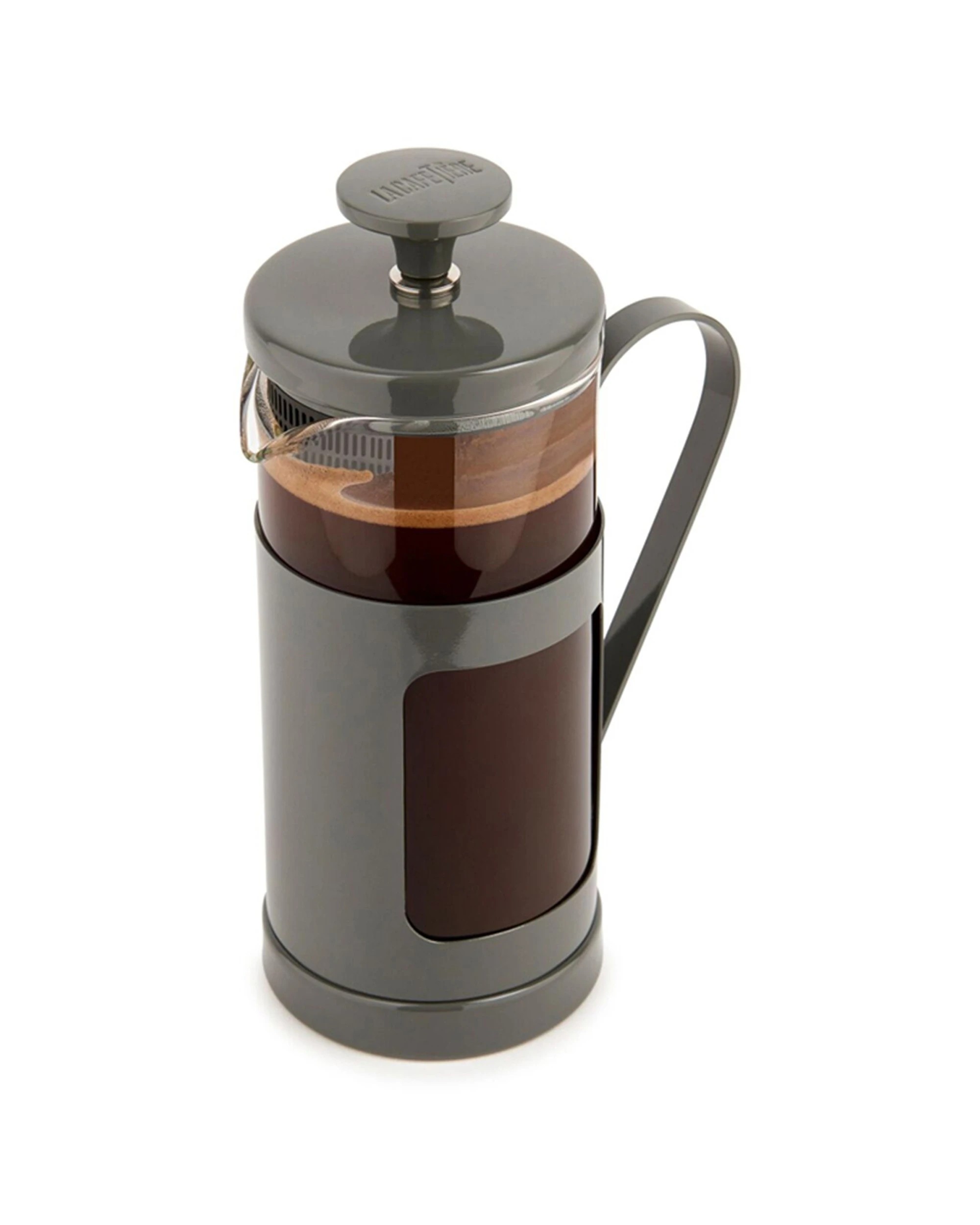 4 La Cafetiere Monaco 3-Cup 350ml Stainless Steel Glass French Press - Grey, 4 of 6