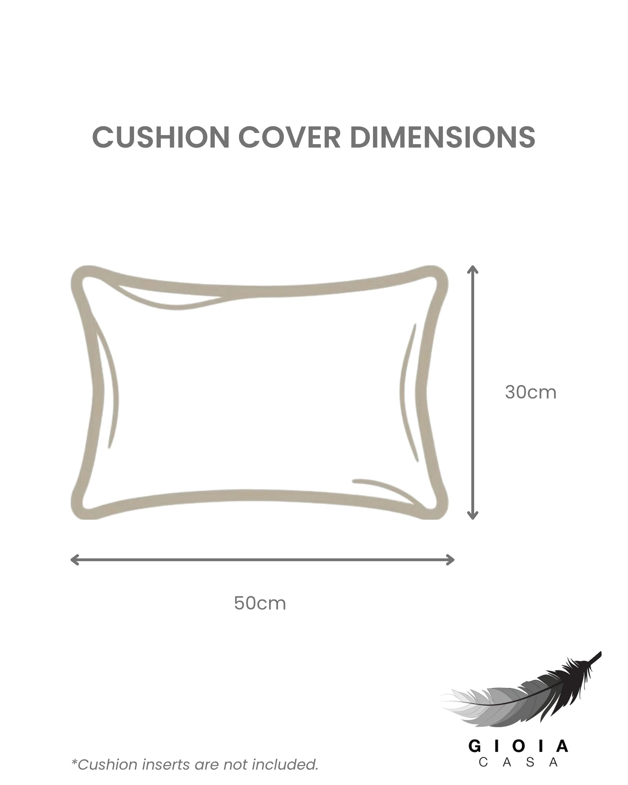 4 Gioia Casa 2-Pack Striped Outdoor Waterproof Cushion Covers - Navy Blue, 30x50cm, 4 of 4