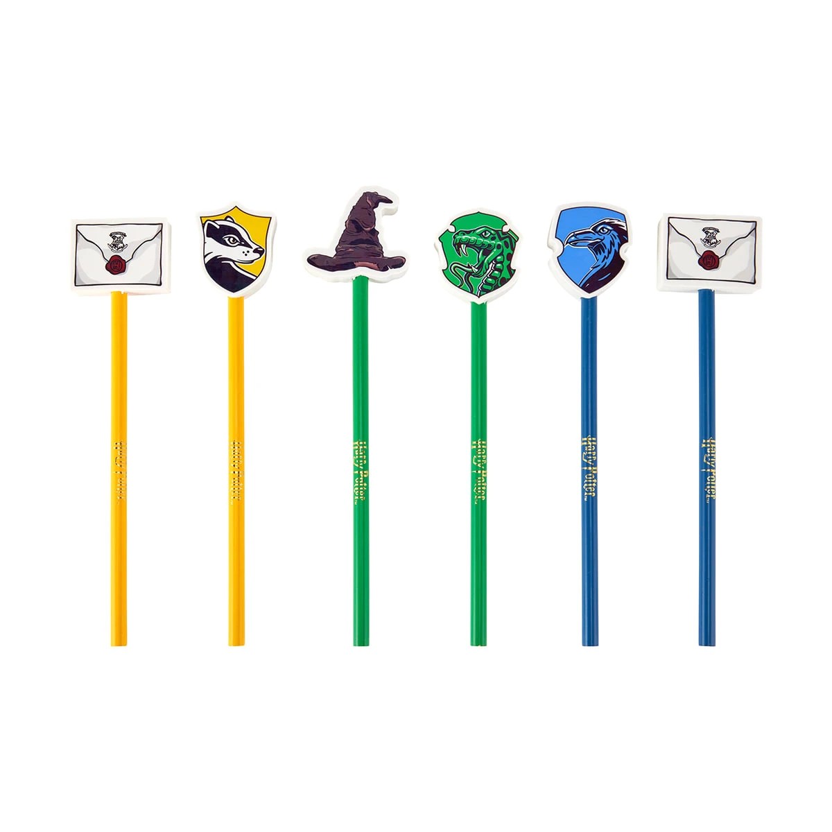 3 Wizarding World Harry Potter Pencil and Eraser Set, 3 of 5