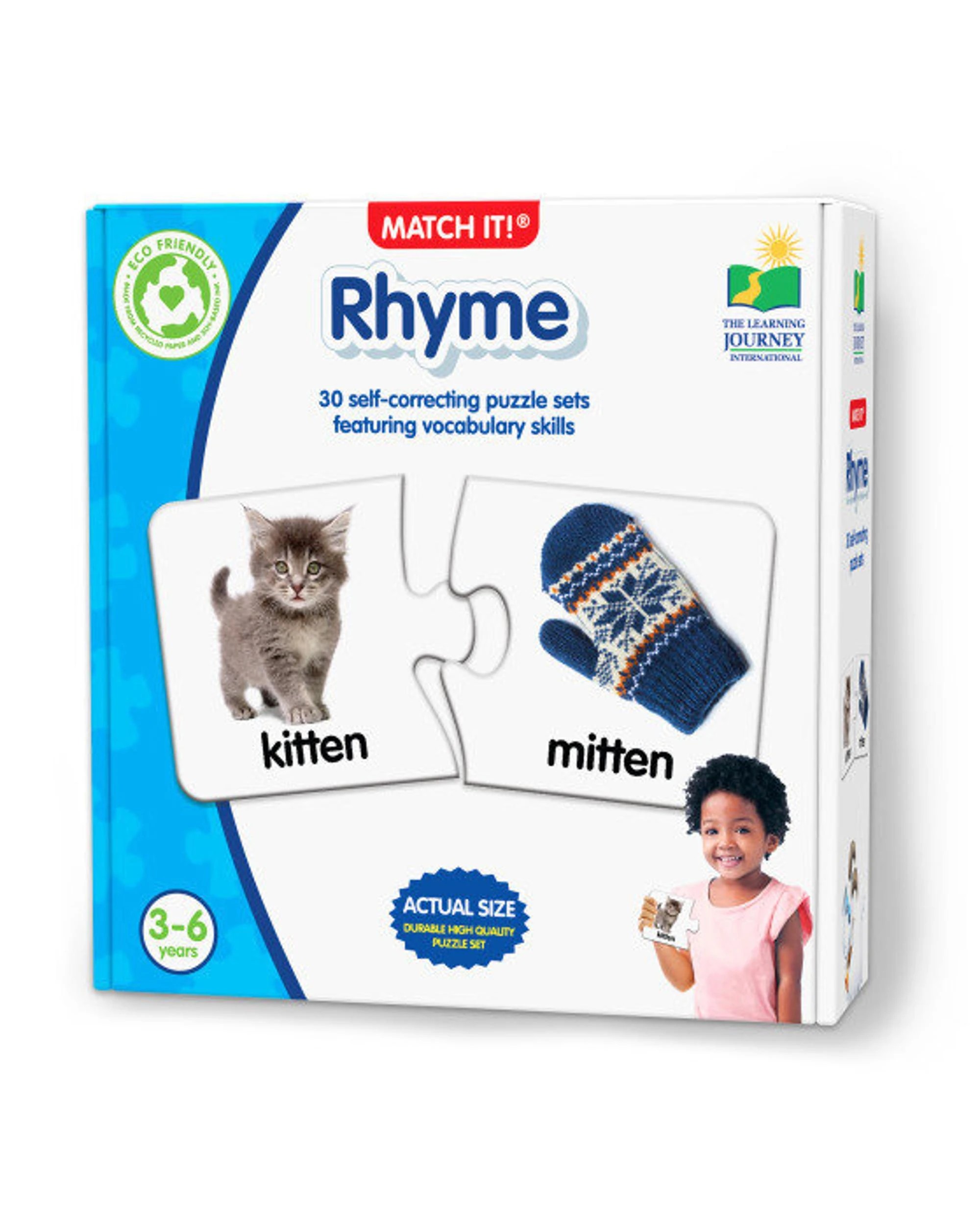 1 Learning Journey Match It Rhyme Puzzle, 1 of 6