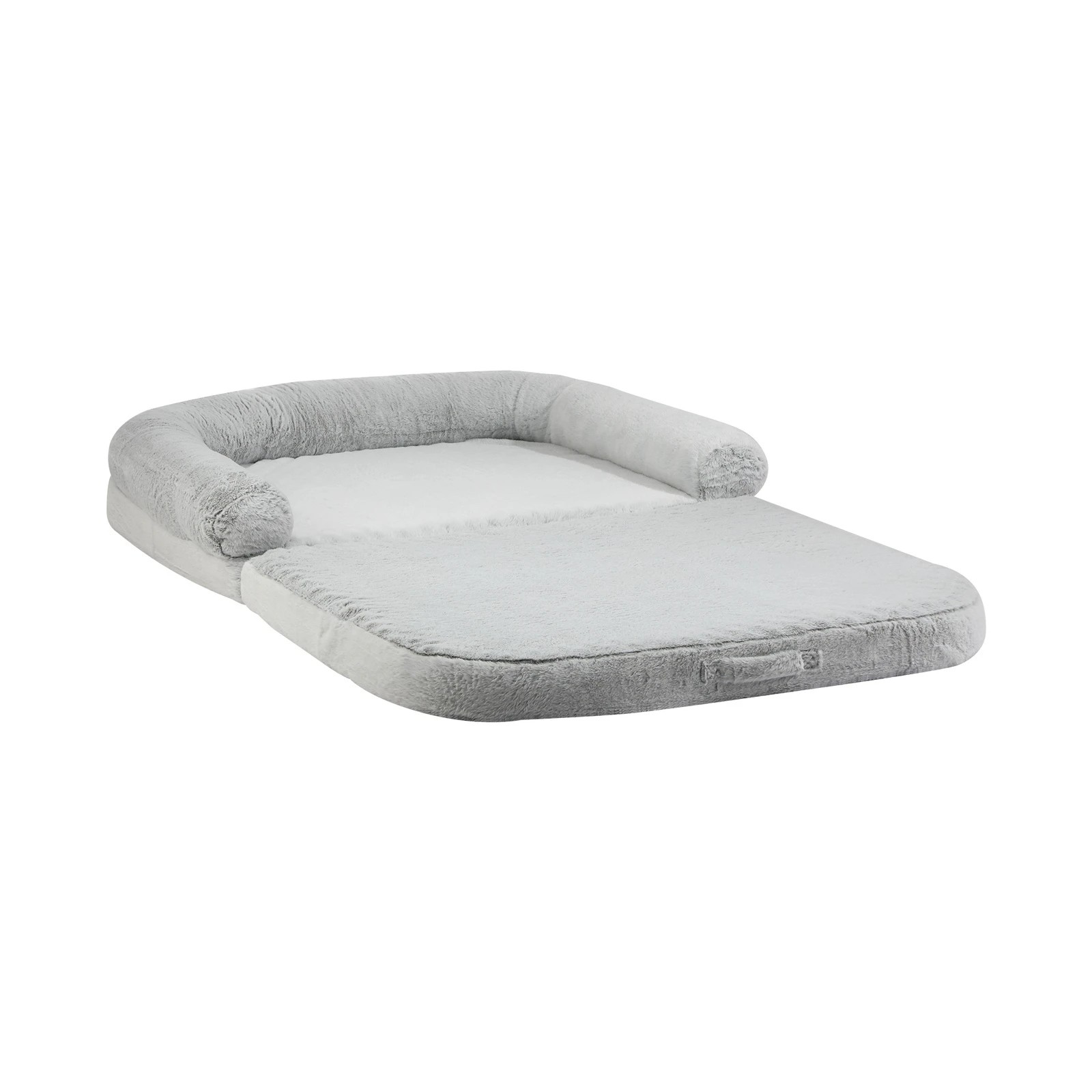 3 Alopet Foldable Human Dog Bed Calming 180cm Pet Mattress Removable Extra Large
 - Grey, 3 of 6
