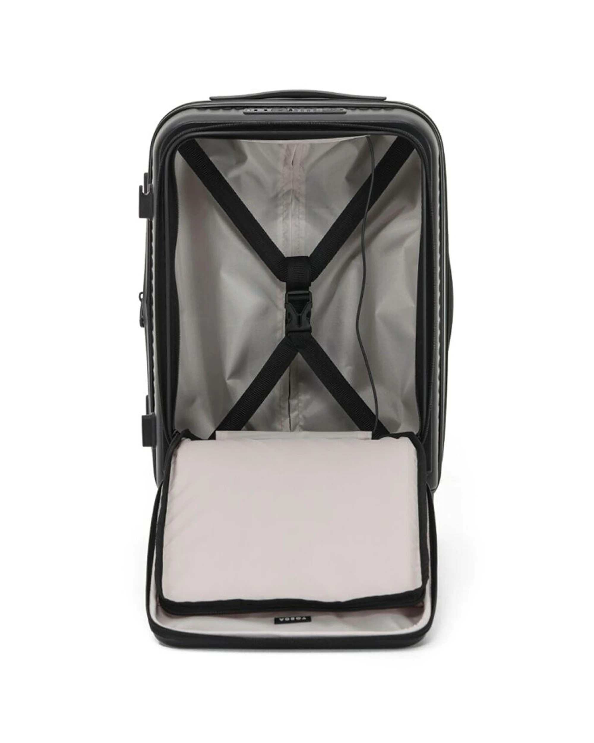 3 Tosca 3Pc Zen Travel Suitcases/Luggage Set With Wheels & Combination Lock - Black, 3 of 7