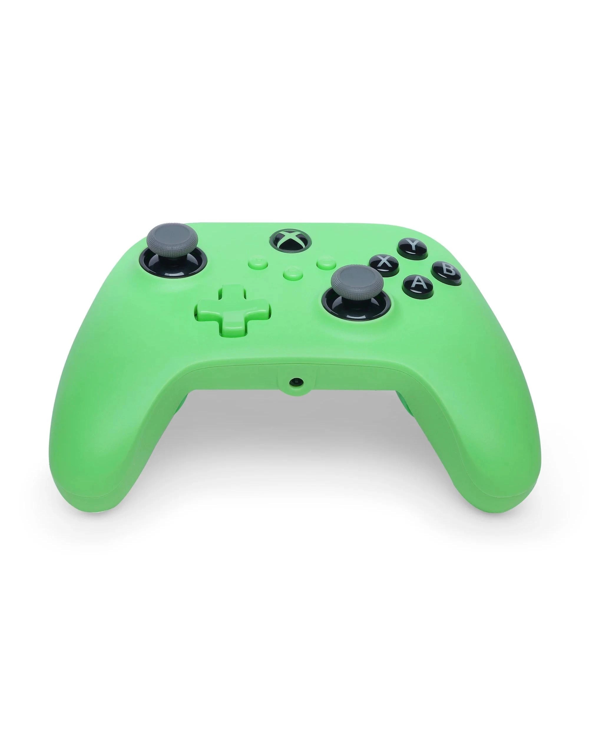 7 PowerA Advantage Plus Wired Controller for Xbox Series X|S - Green Meadow - Green, 7 of 10