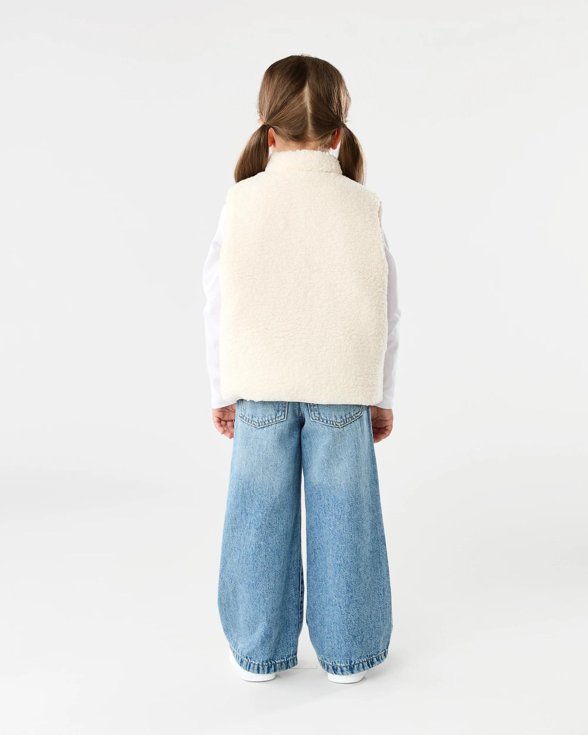 7 Teddy Vest Butter Bge, 7 of 7