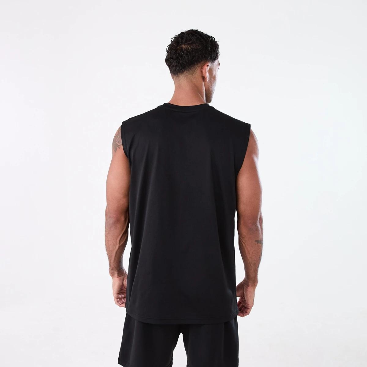3 Active Mens Training Oversized Muscle BLACK, 3 of 5